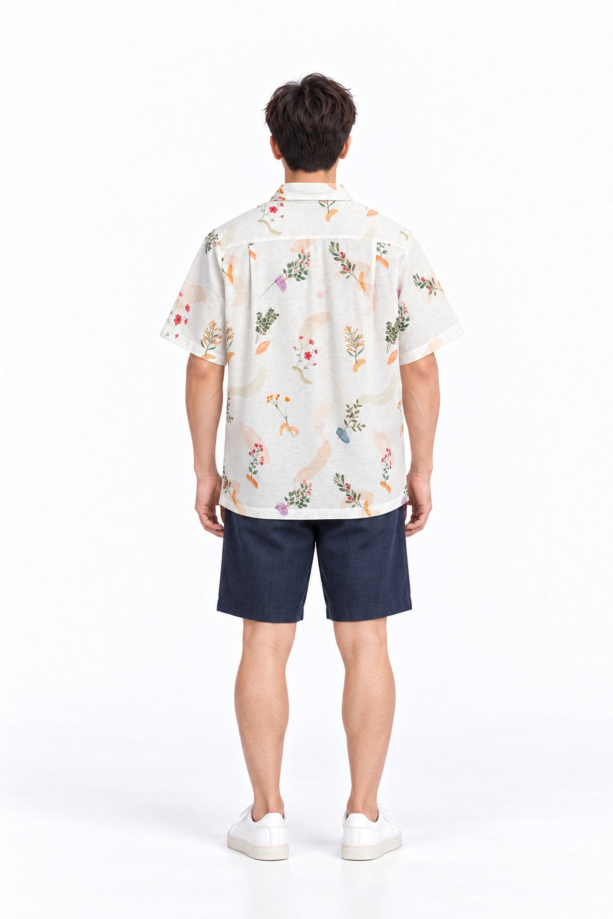 Springtime Splendor Men's Linen Shirt