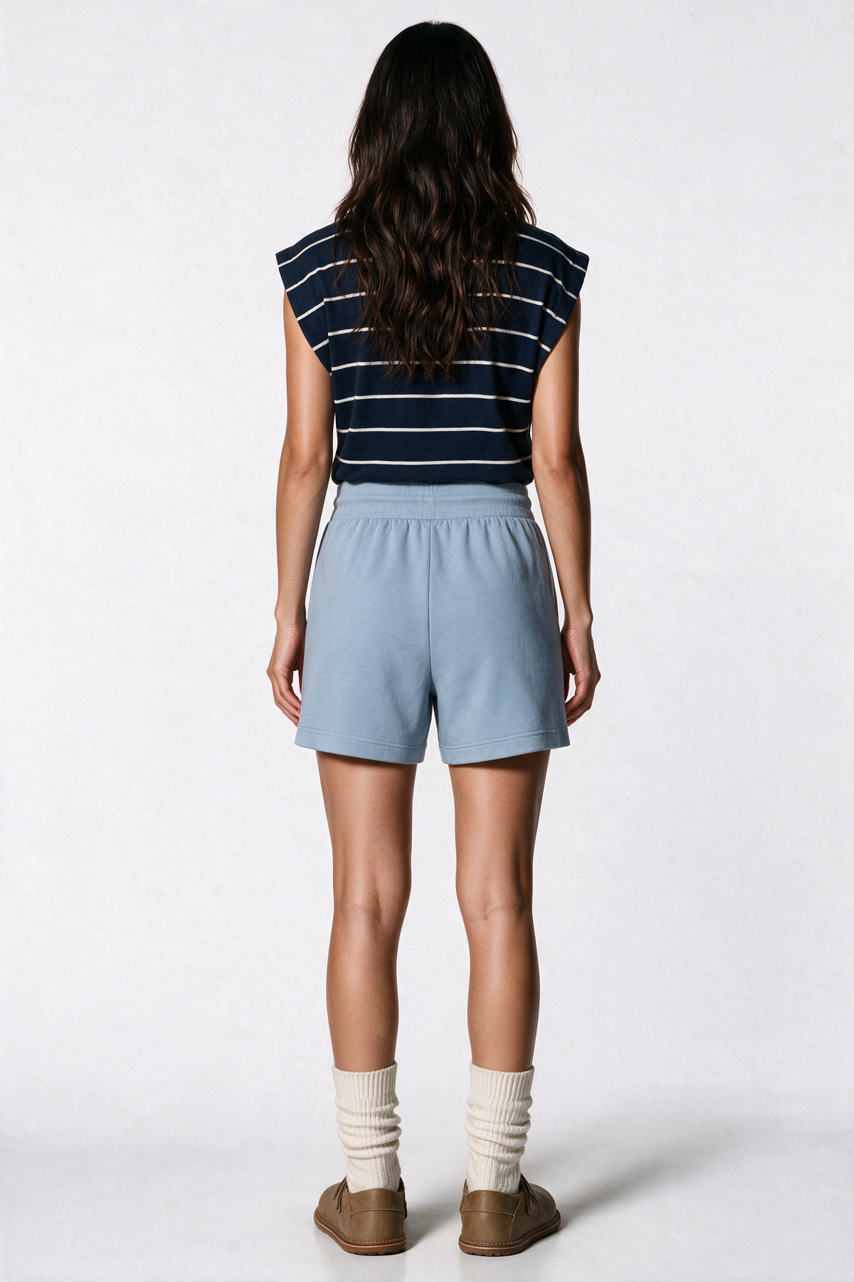 Super Comfortable Shorts in Light Blue
