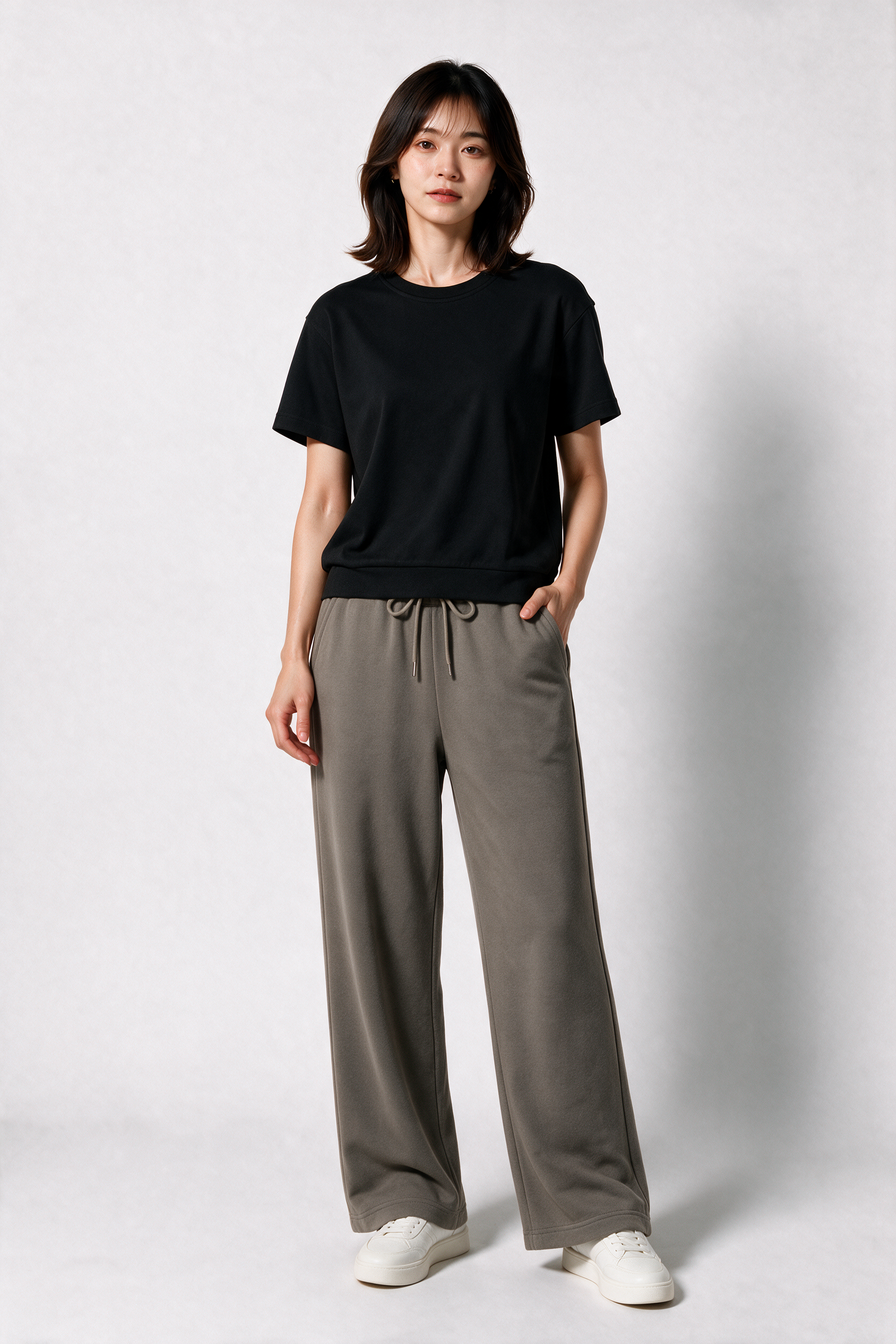 Super Comfortable Boxy Top in Black