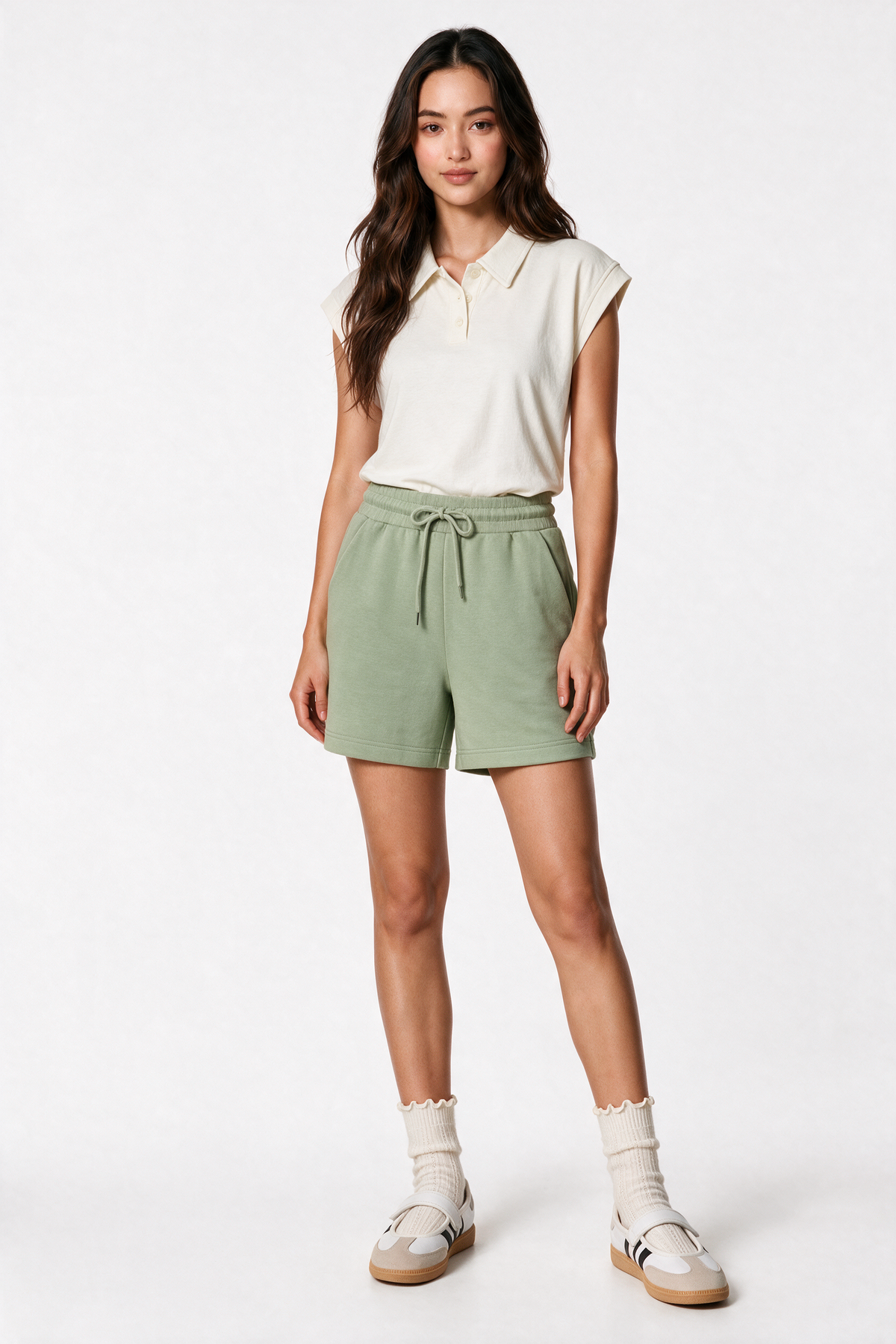 Super Comfortable Shorts in Sage