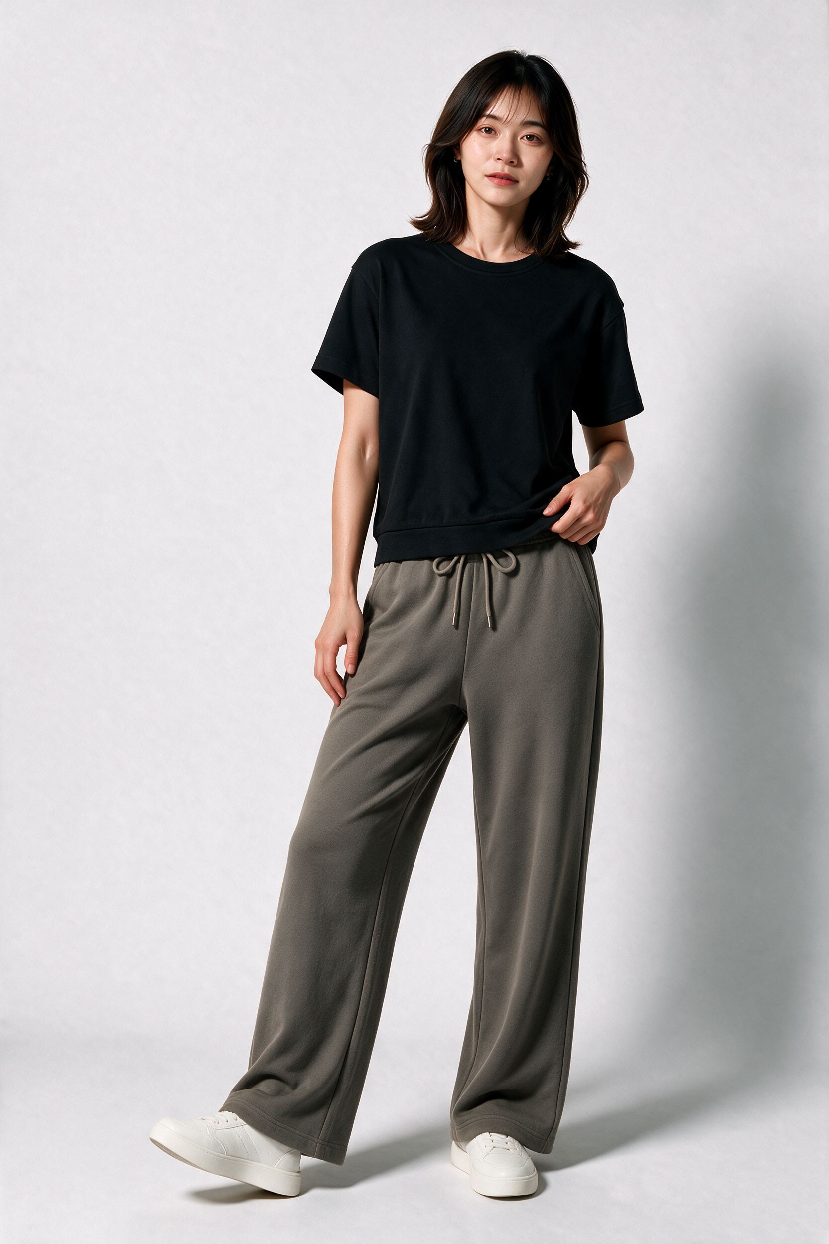 Super Comfortable Boxy Top in Black
