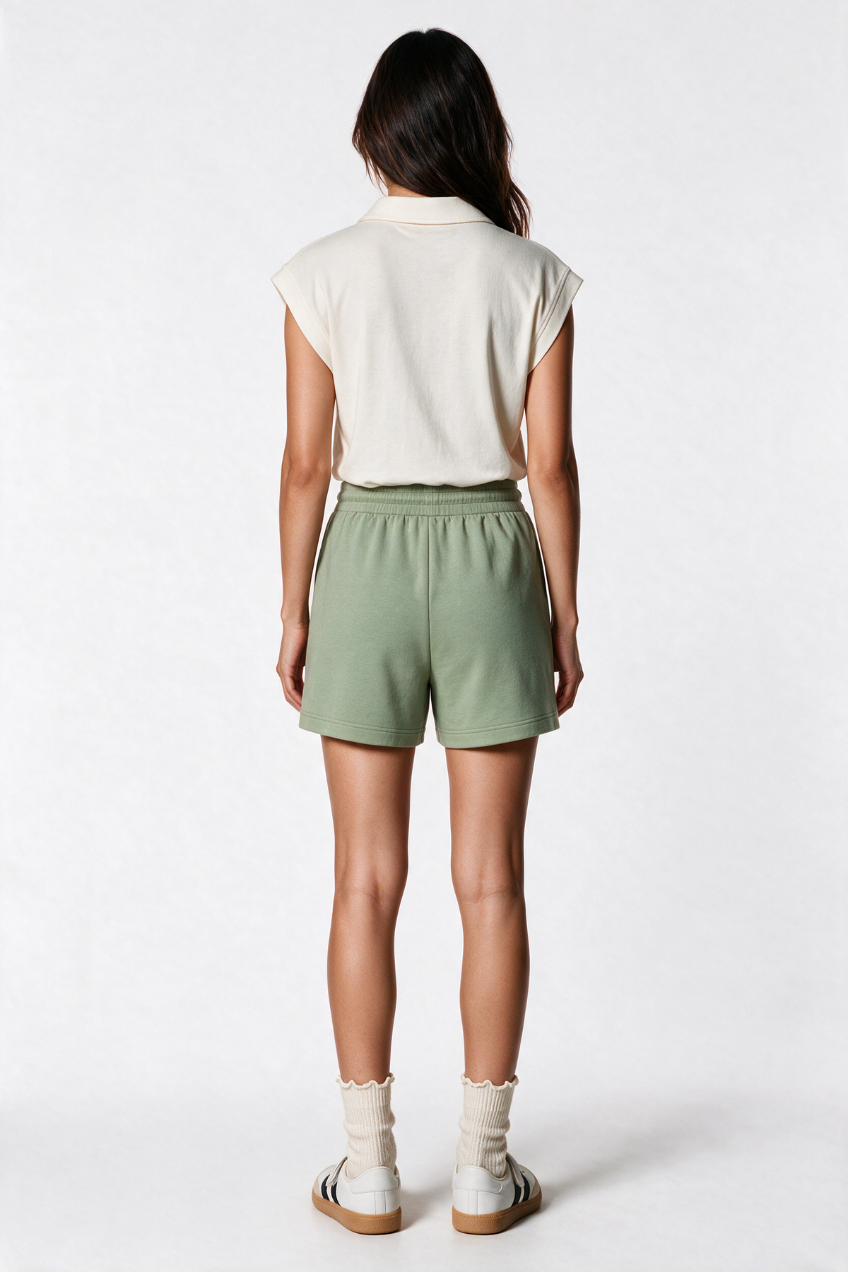 Super Comfortable Shorts in Sage