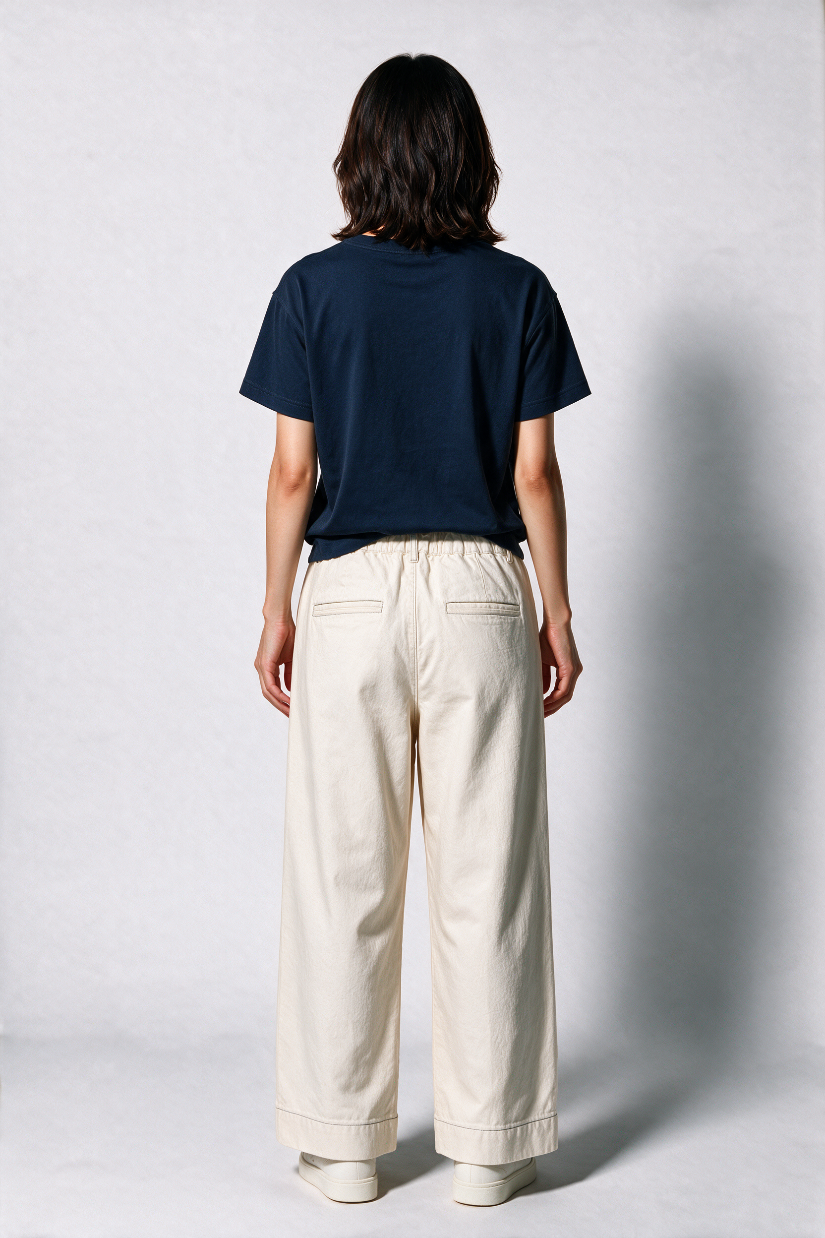 Super Comfortable Boxy Top in Mid Blue