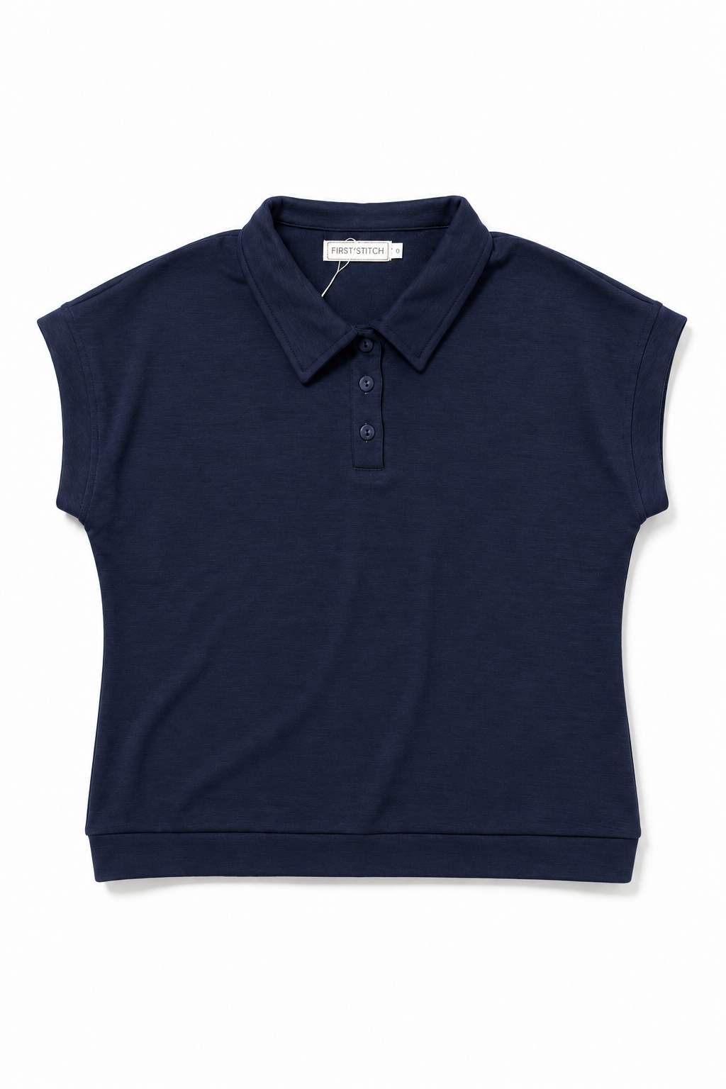 Super Comfortable Polo Tee in Navy