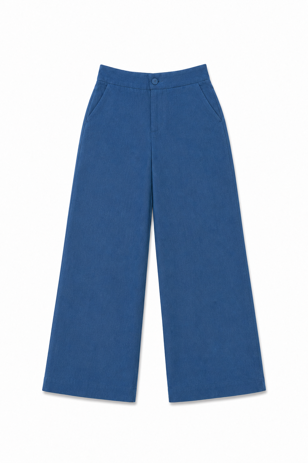 Tencel Denim Long Pants in Mid Wash