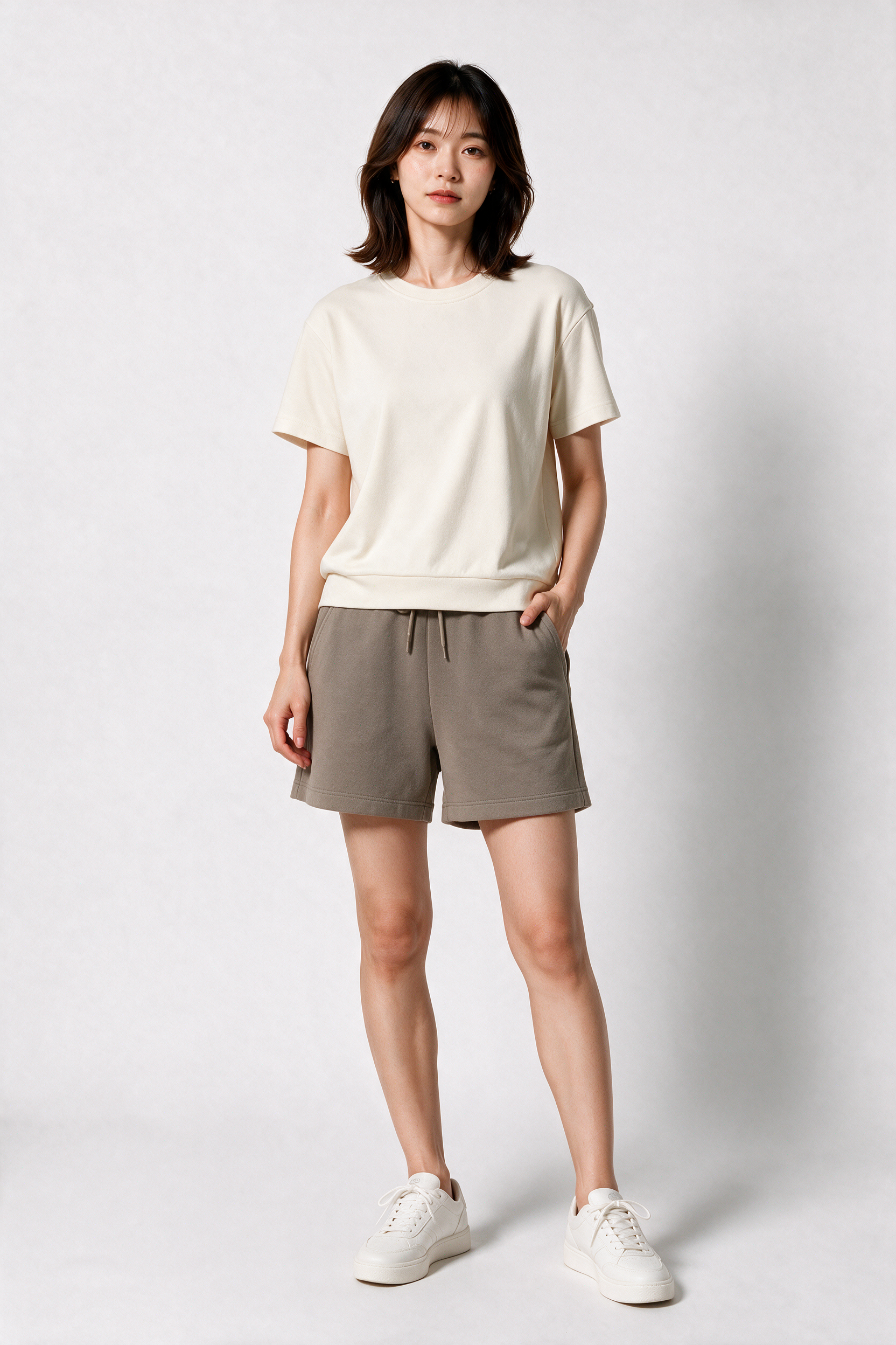 Super Comfortable Boxy Top in White
