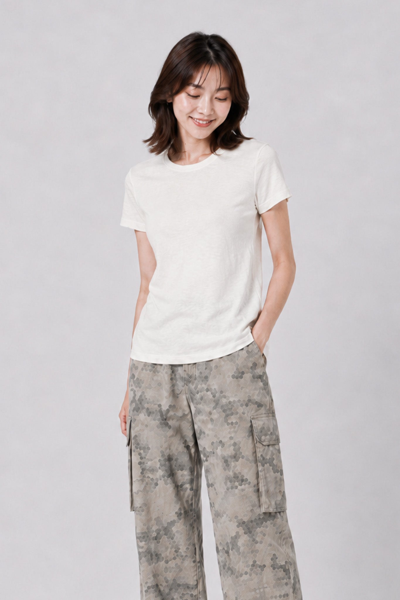 Essential Crew Neck T-shirt in White