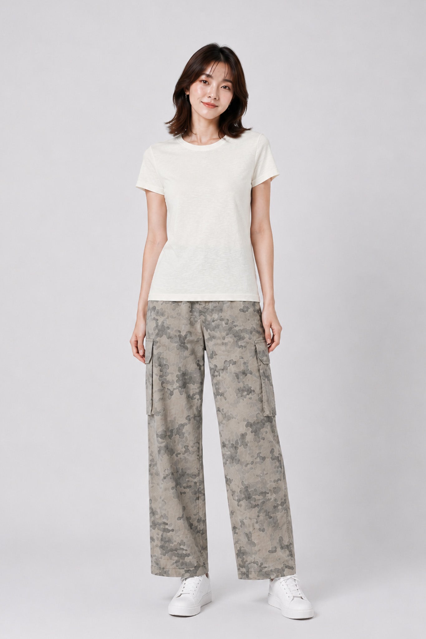 Essential Crew Neck T-shirt in White