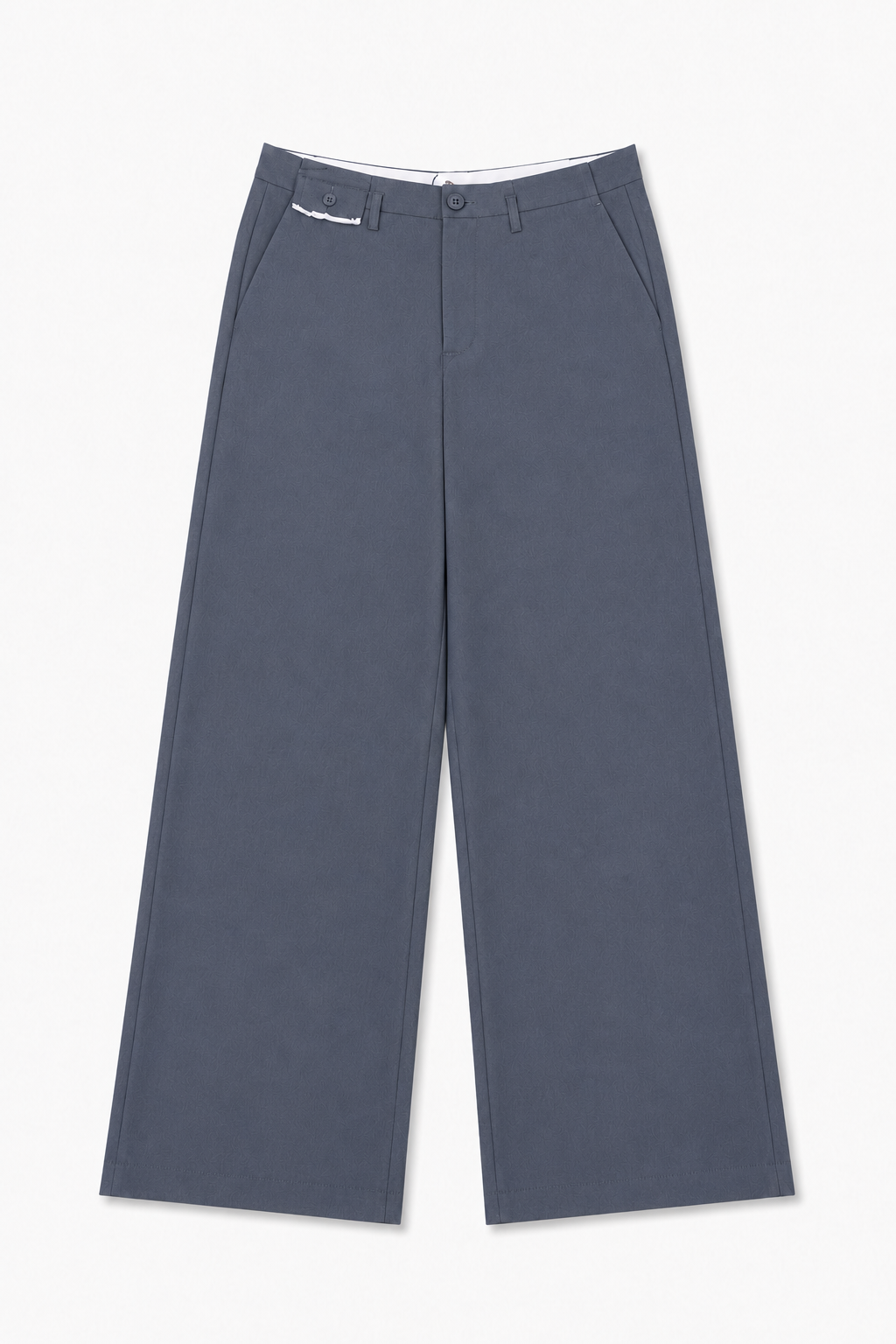 FS Workwear Palazzo Pants in Denim Blue