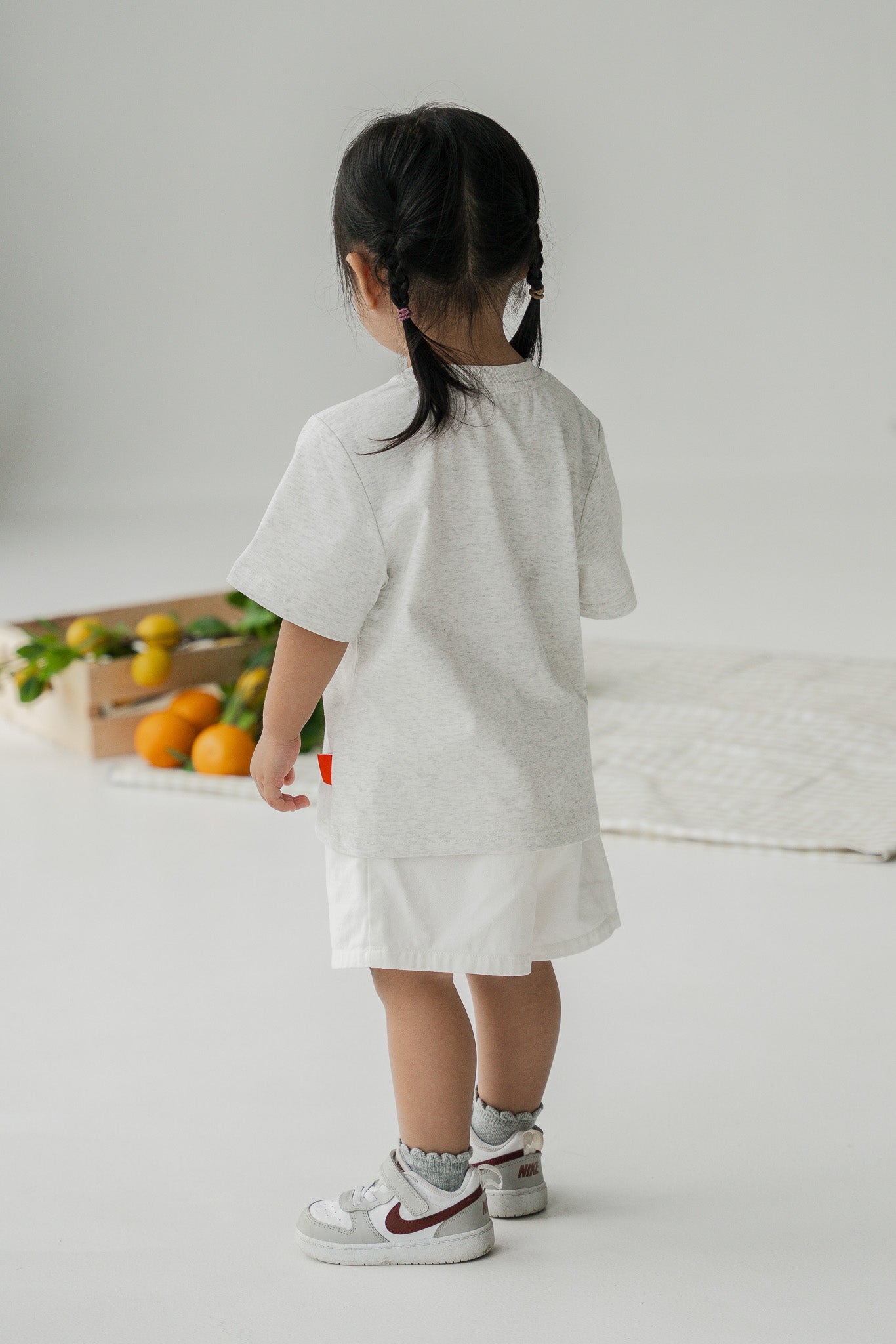 Breakfast Club Kid's Tee in Light Gray