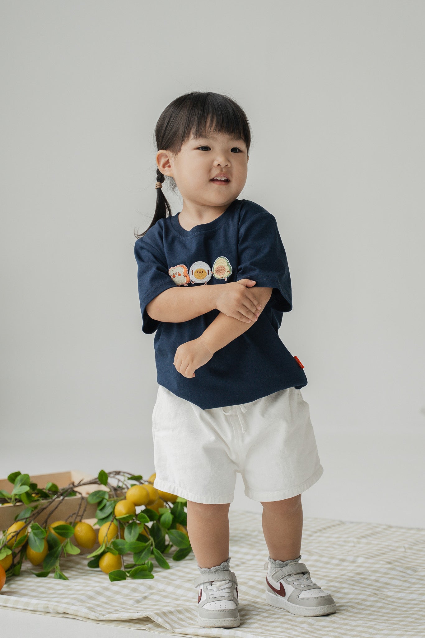 Breakfast Club Kid's Tee in Navy