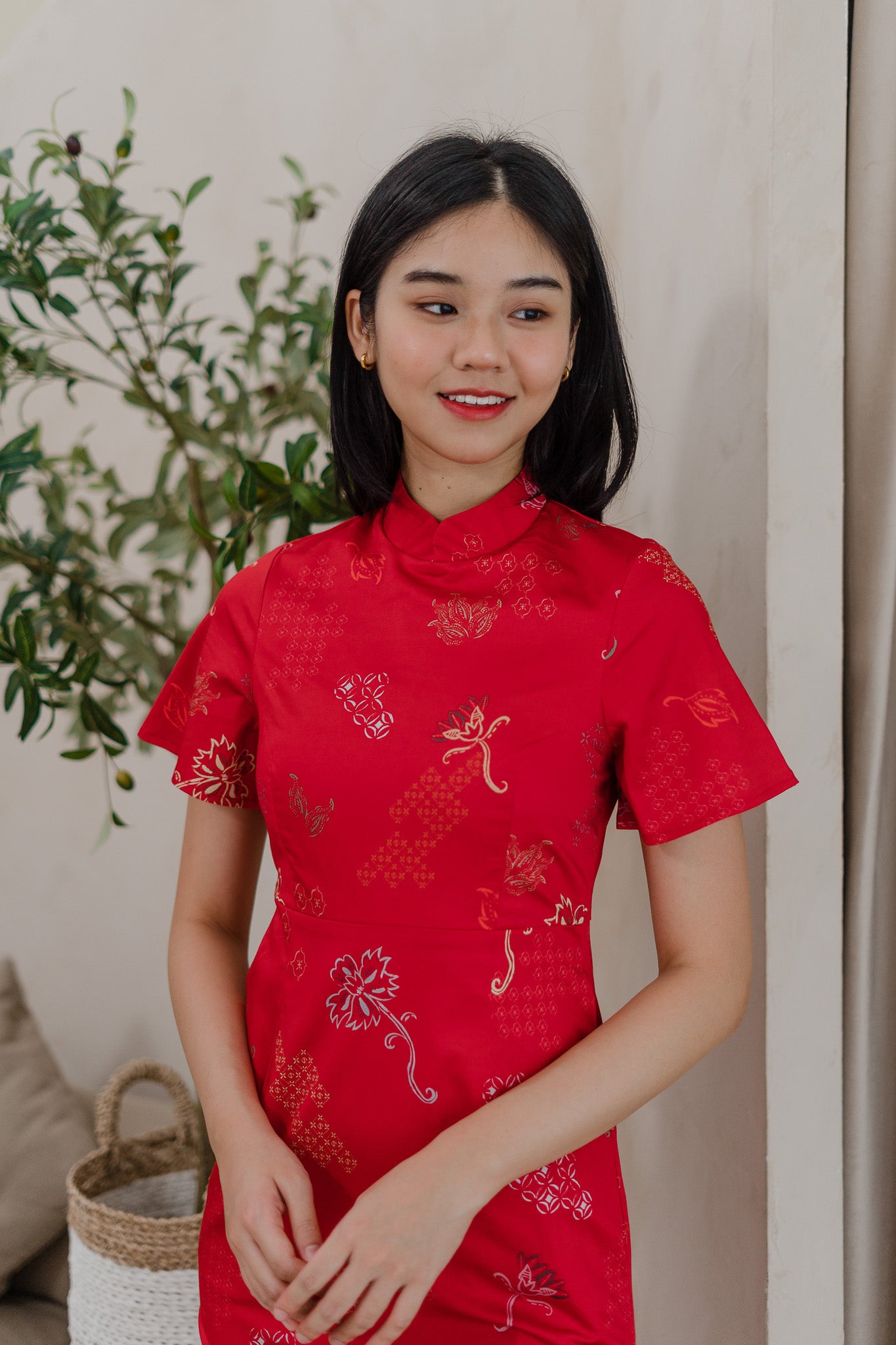 In Perfect Harmony Cheongsam Dress in Yin
