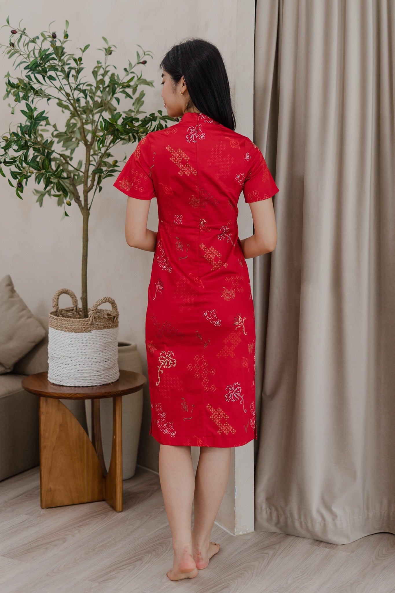 In Perfect Harmony Cheongsam Dress in Yin