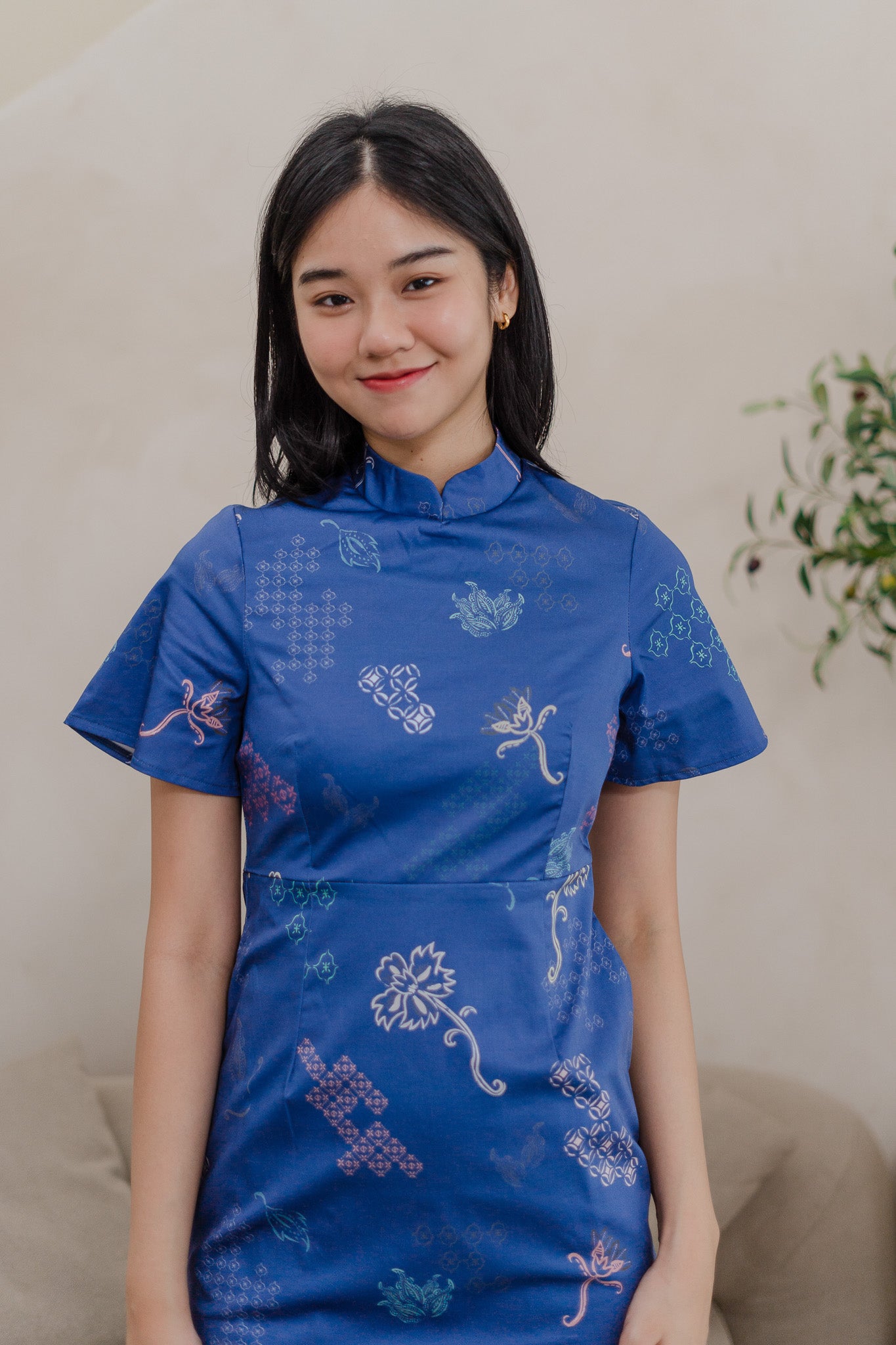 In Perfect Harmony Cheongsam Dress in Yang