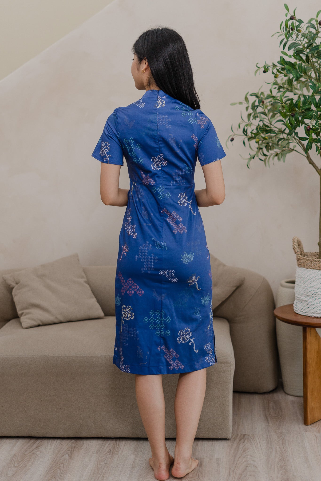 In Perfect Harmony Cheongsam Dress in Yang