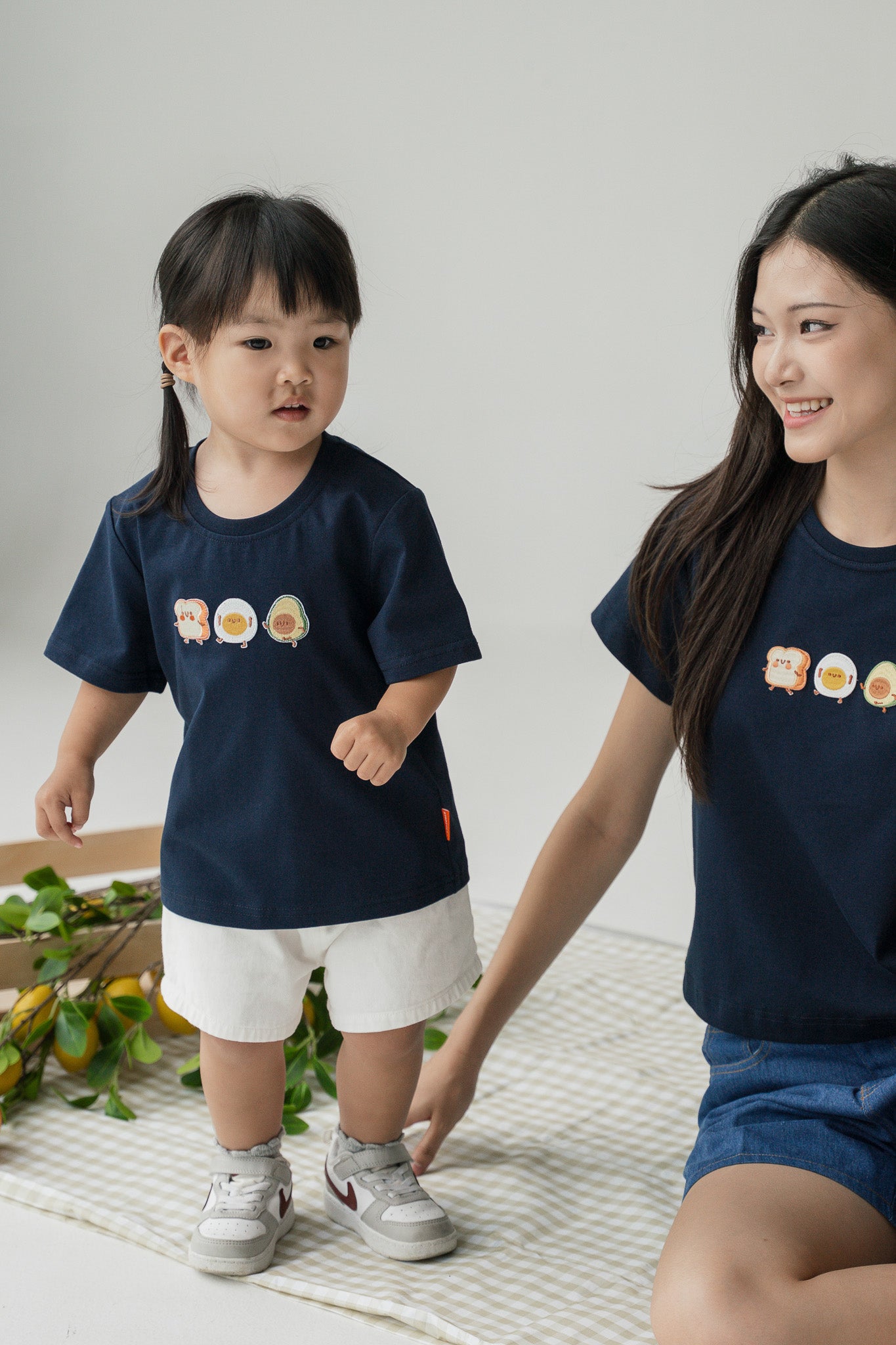 Breakfast Club Kid's Tee in Navy