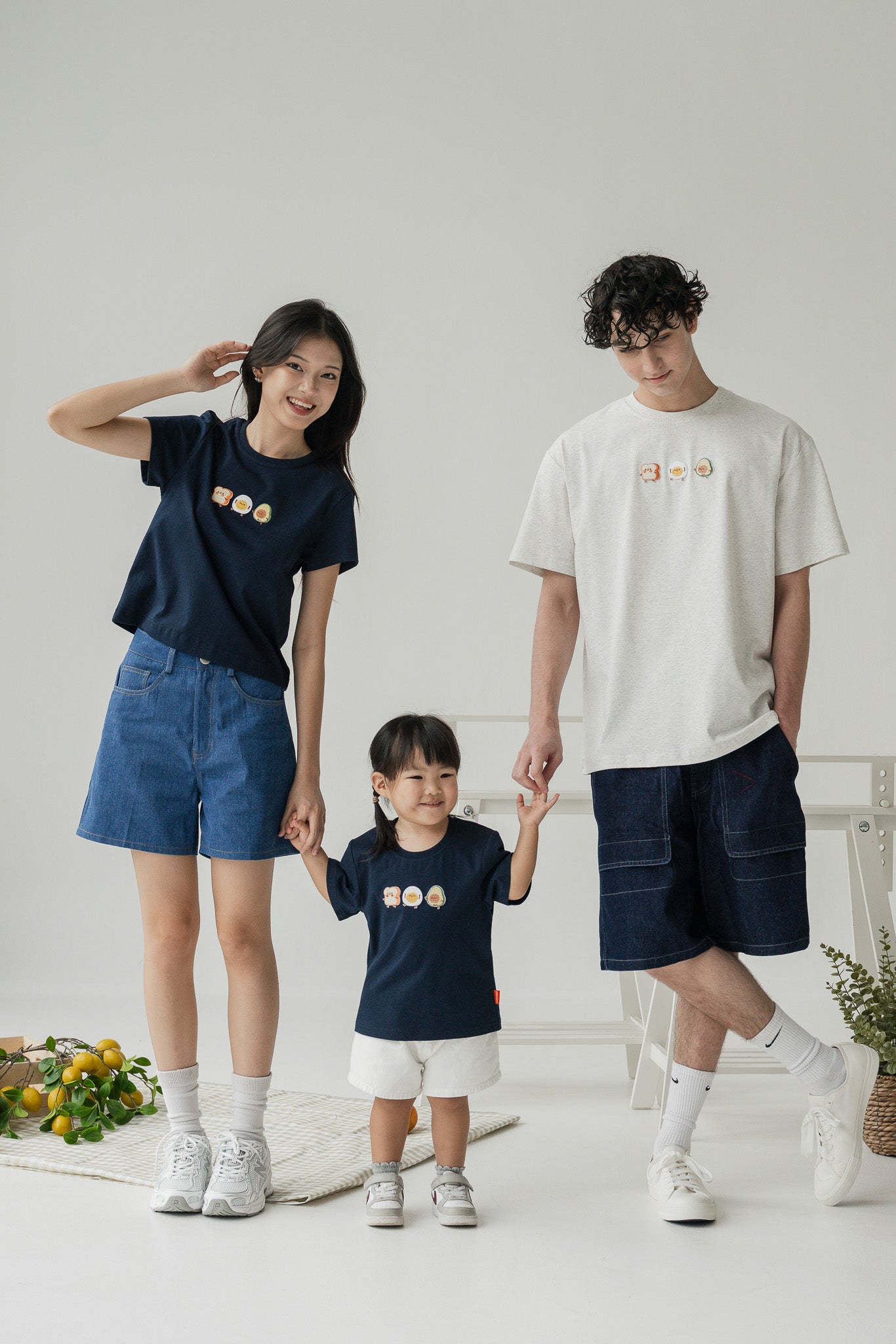 Breakfast Club Kid's Tee in Navy