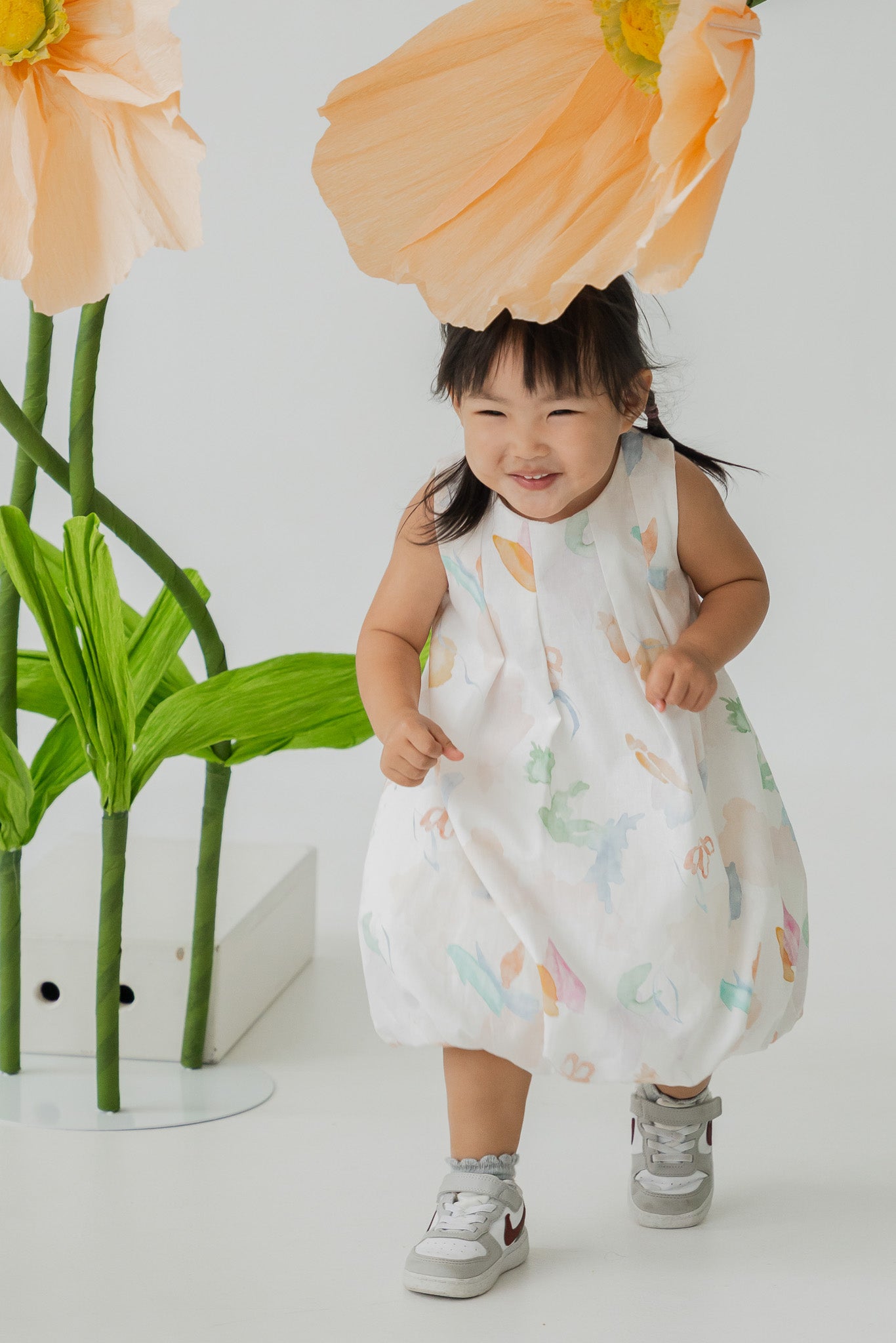 Garden of Eden Kid's Bubble Linen Dress