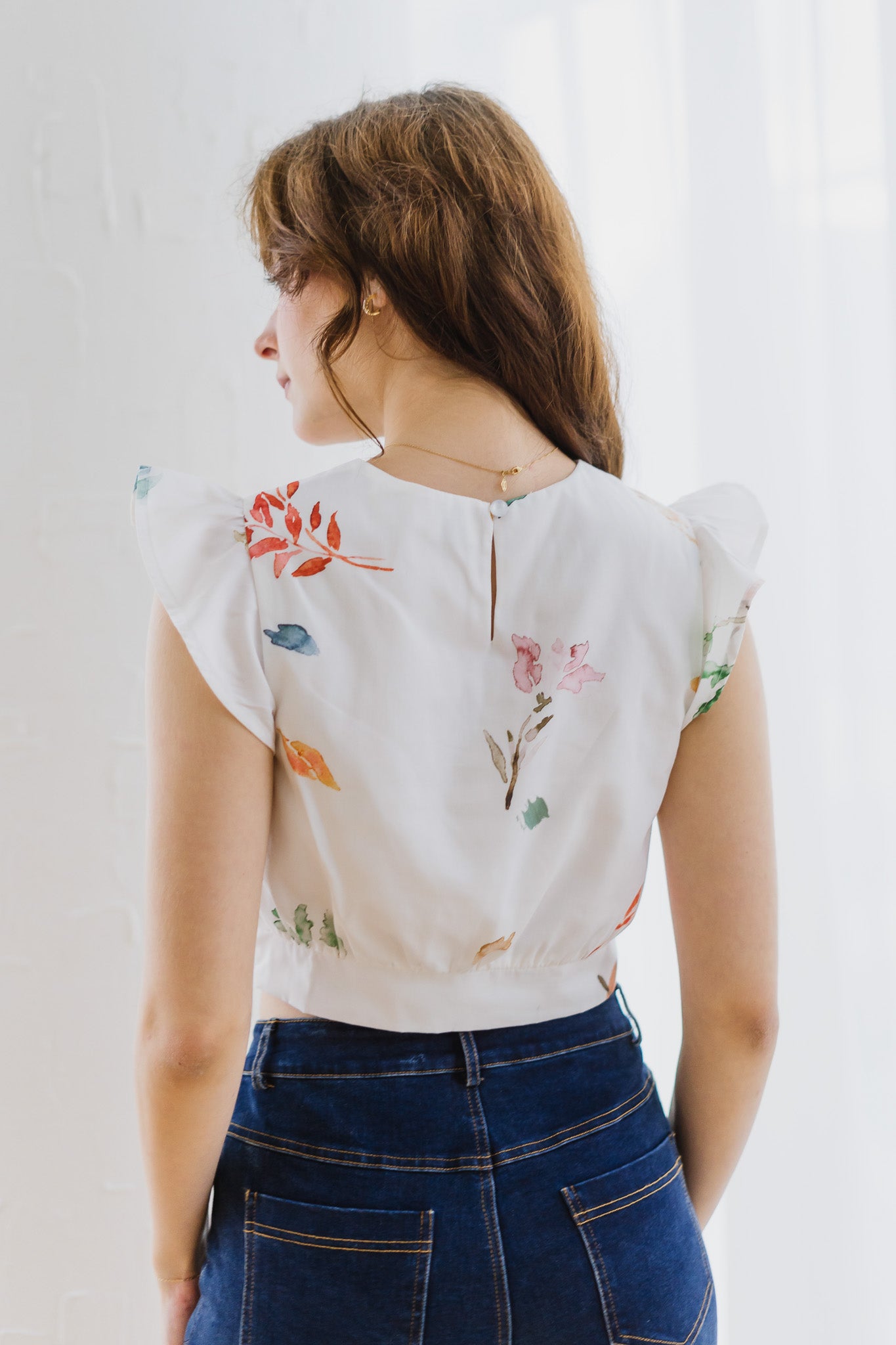 Fall In Love Cropped Top in Glow