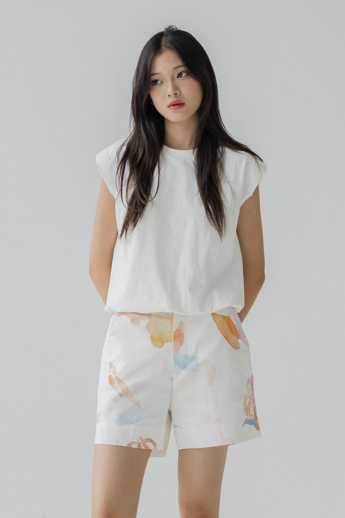 Garden of Eden Linen Shorts