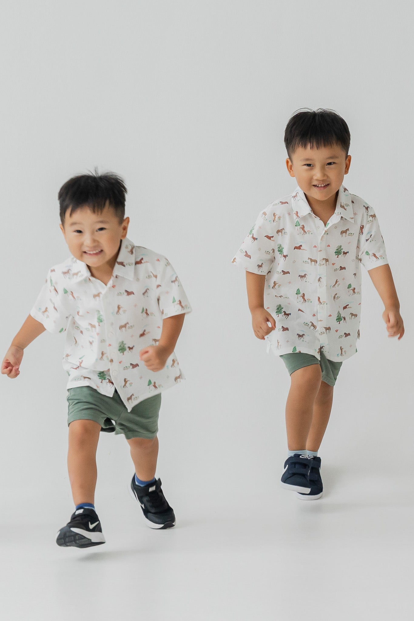 Fields of Gold Kid's Linen Shirt in Bloom