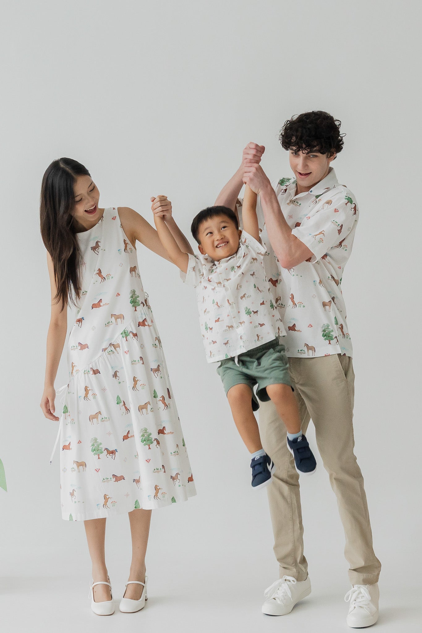 Fields of Gold Kid's Linen Shirt in Bloom