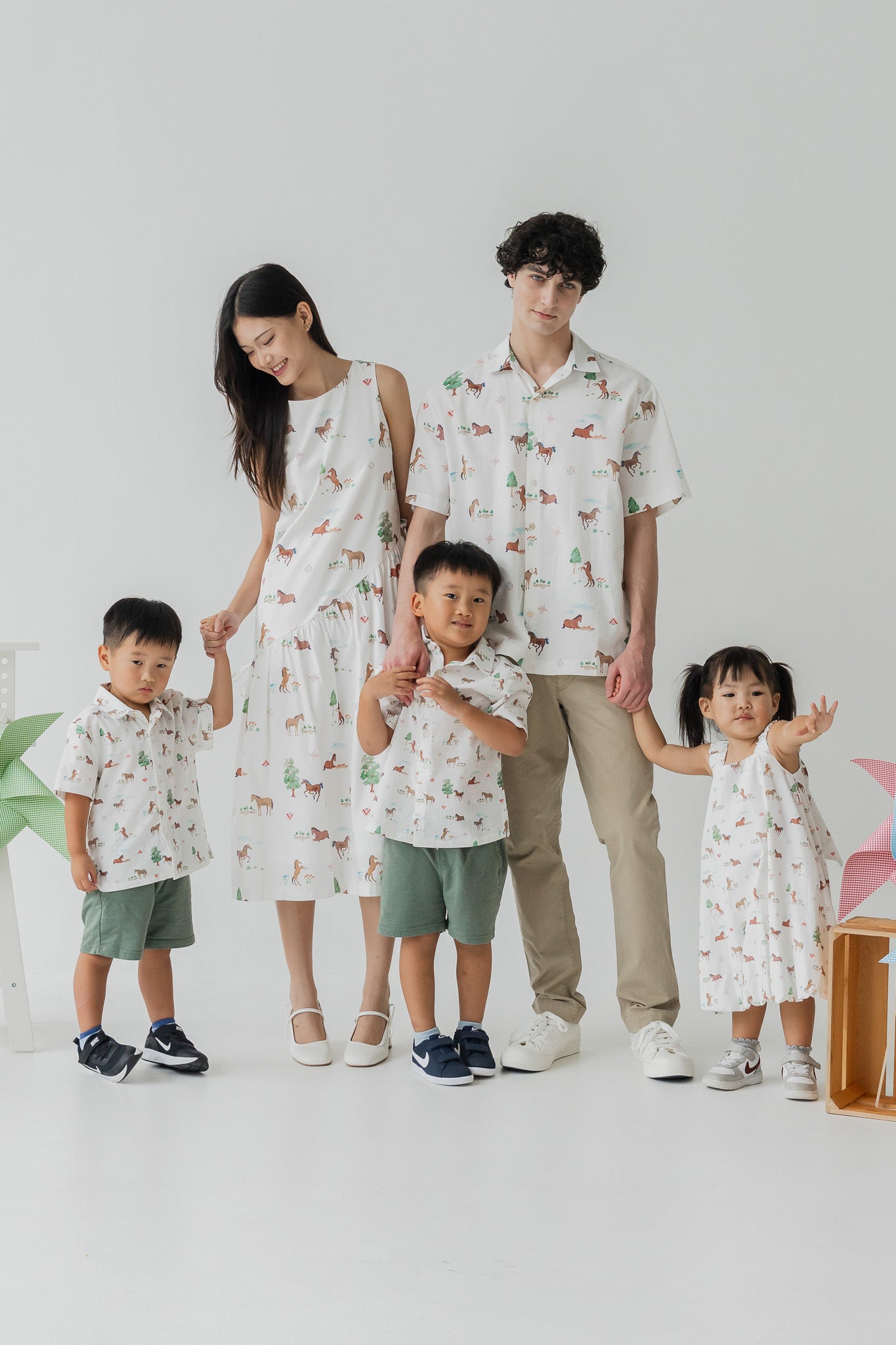Fields of Gold Kid's Linen Shirt in Bloom