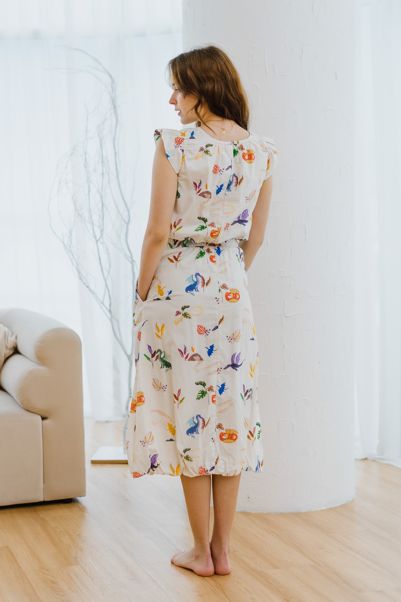 Legend Has It Bubble Hem Skirt in Earth