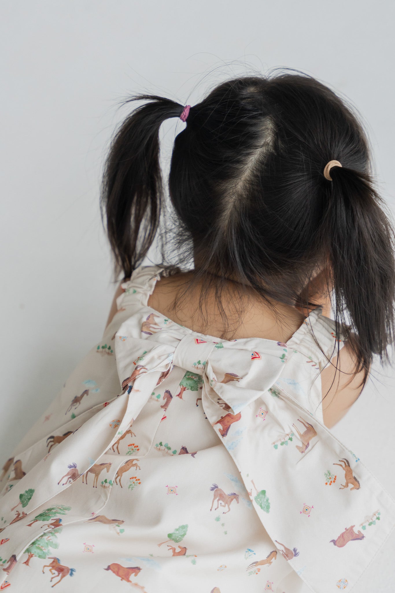 Fields of Gold Kid's Bubble Dress in Harvest