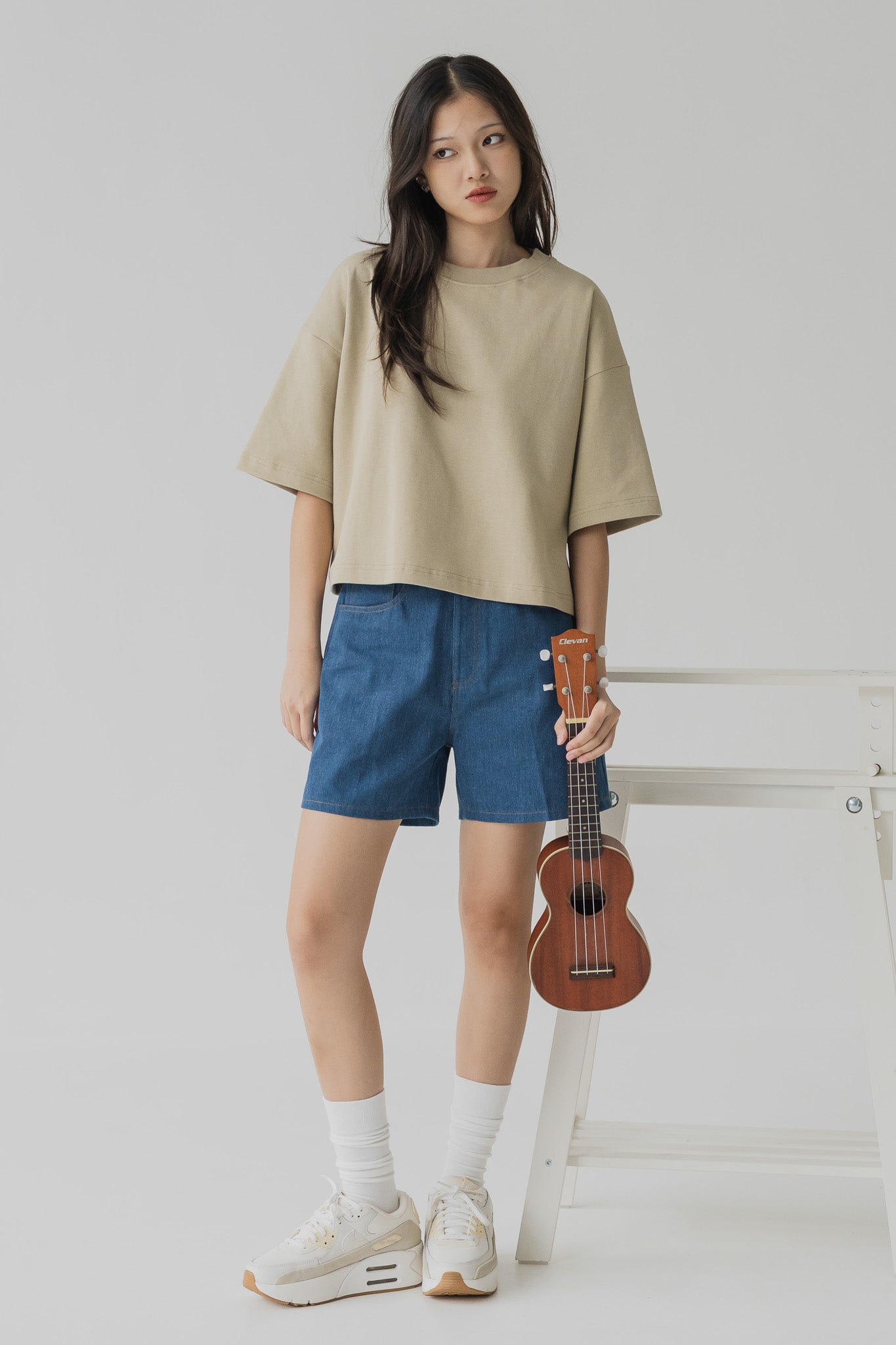 Comfy Oversized Tee in Light Green