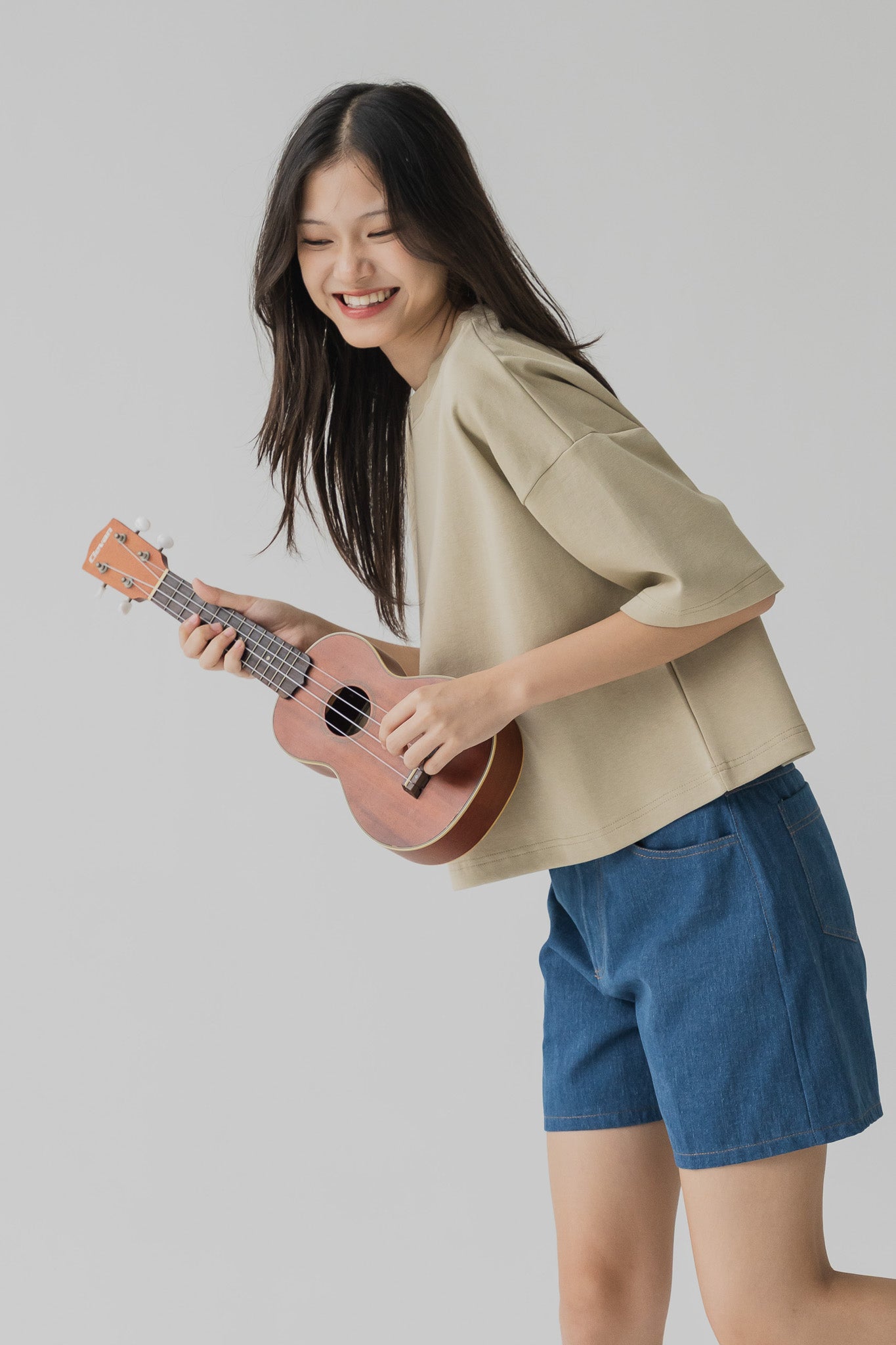 Comfy Oversized Tee in Light Green