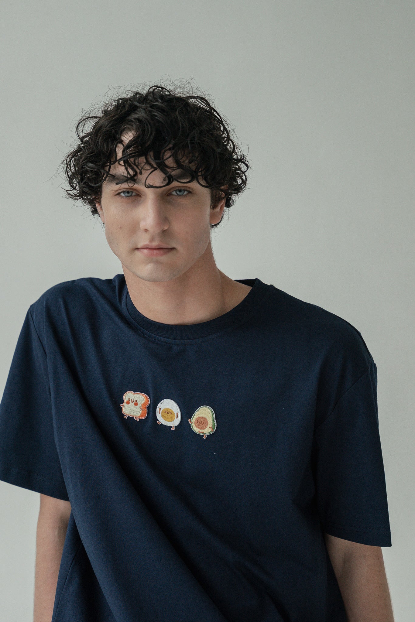 Breakfast Club Men's Tee in Navy