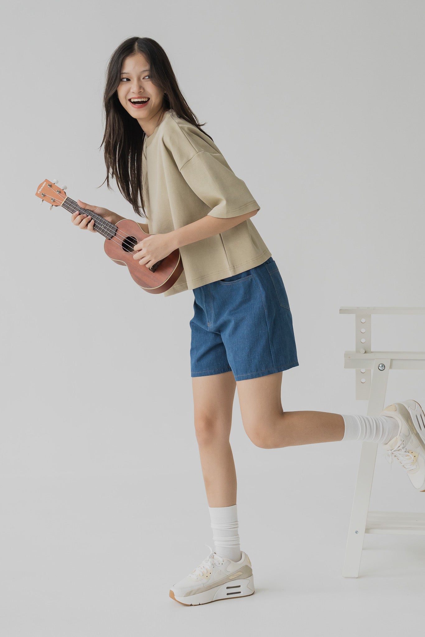 Comfy Oversized Tee in Light Green