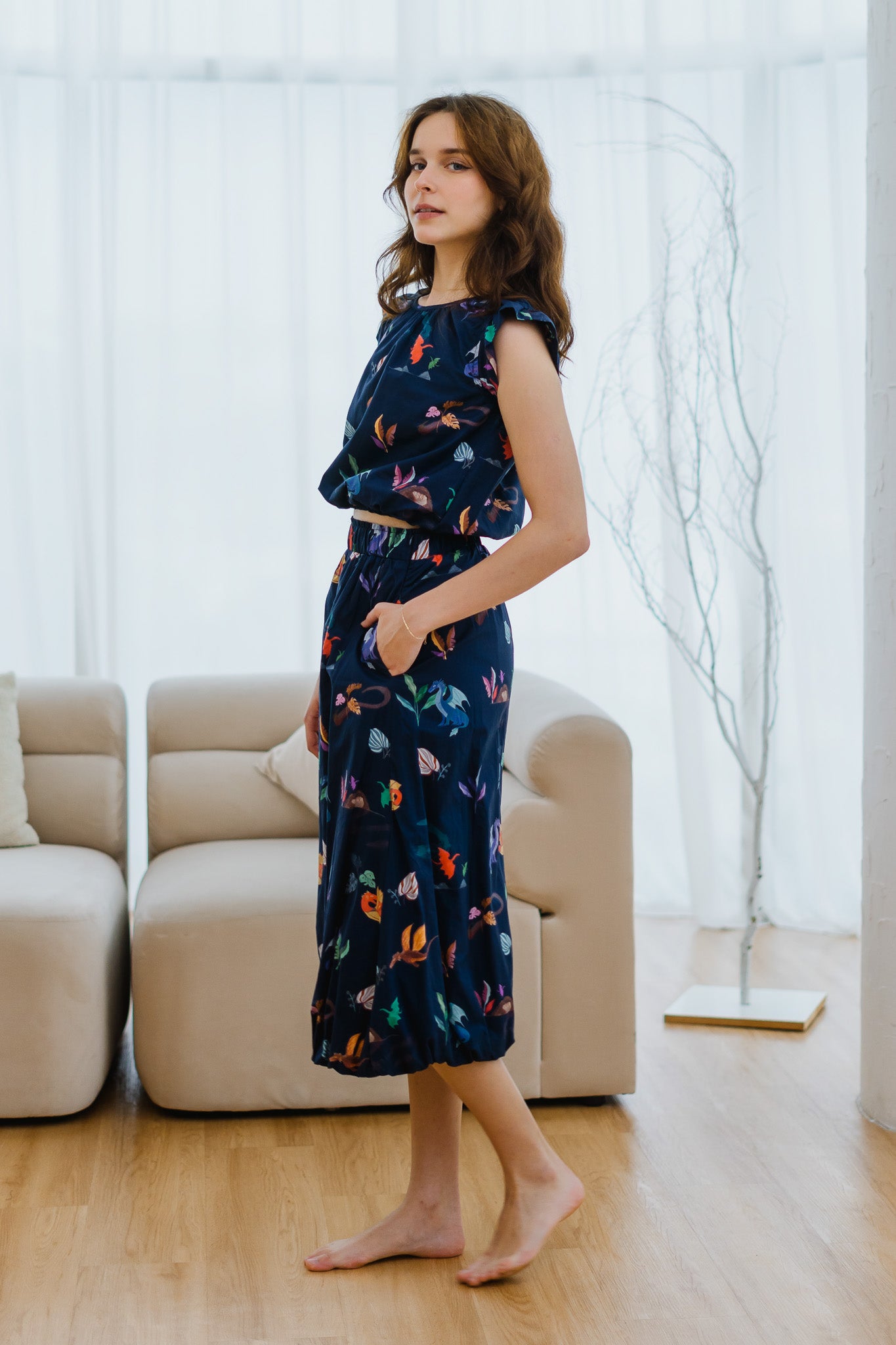 Legend Has It Bubble Hem Skirt in Heaven