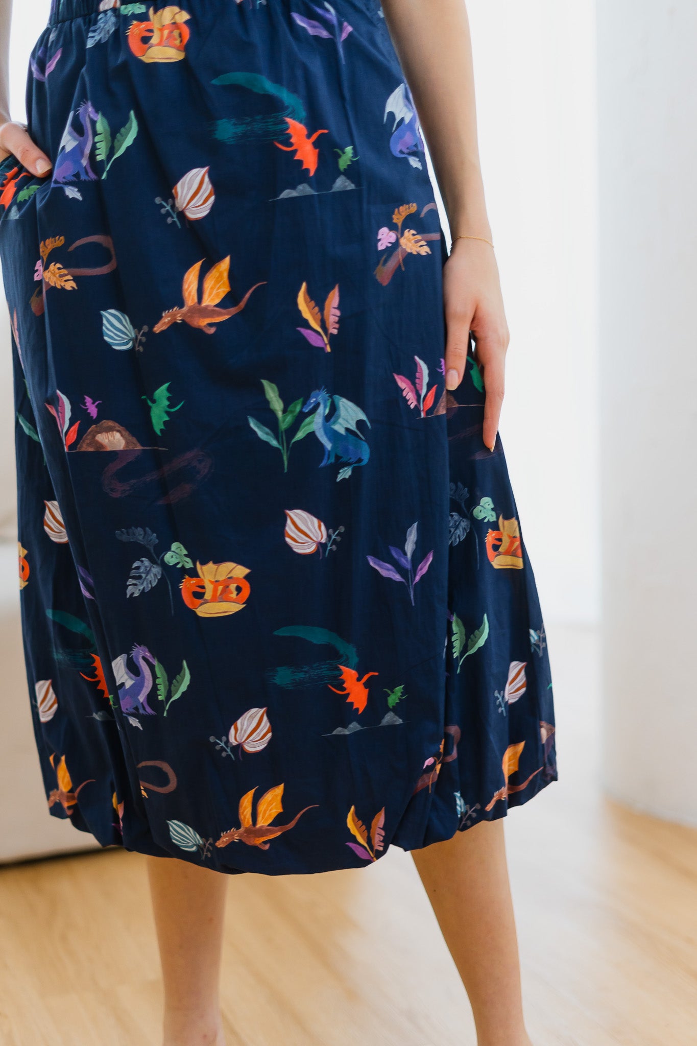 Legend Has It Bubble Hem Skirt in Heaven