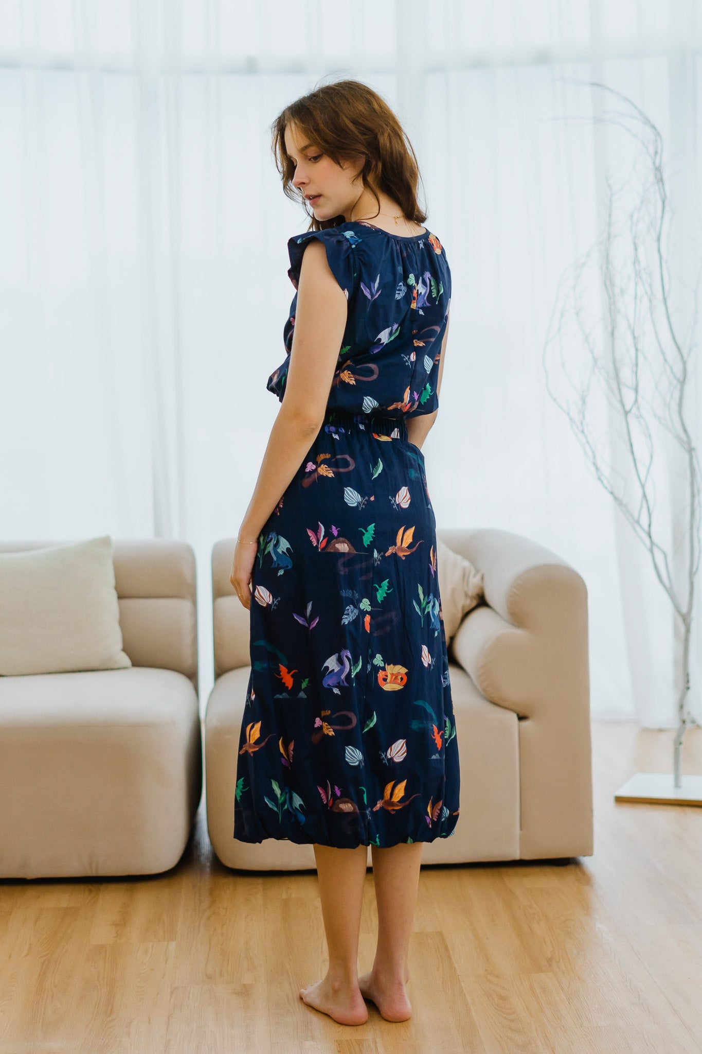 Legend Has It Bubble Hem Skirt in Heaven