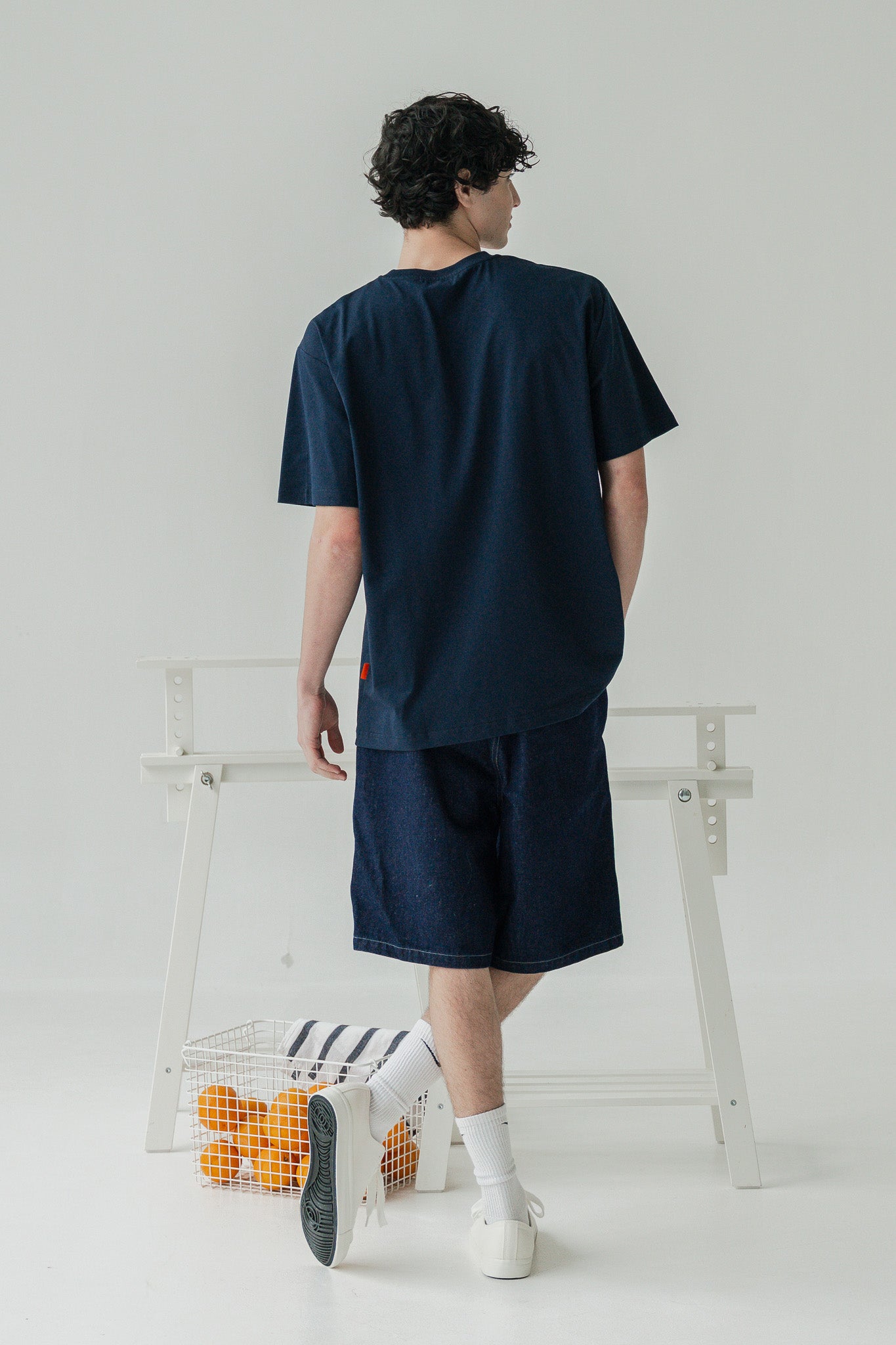 Breakfast Club Men's Tee in Navy