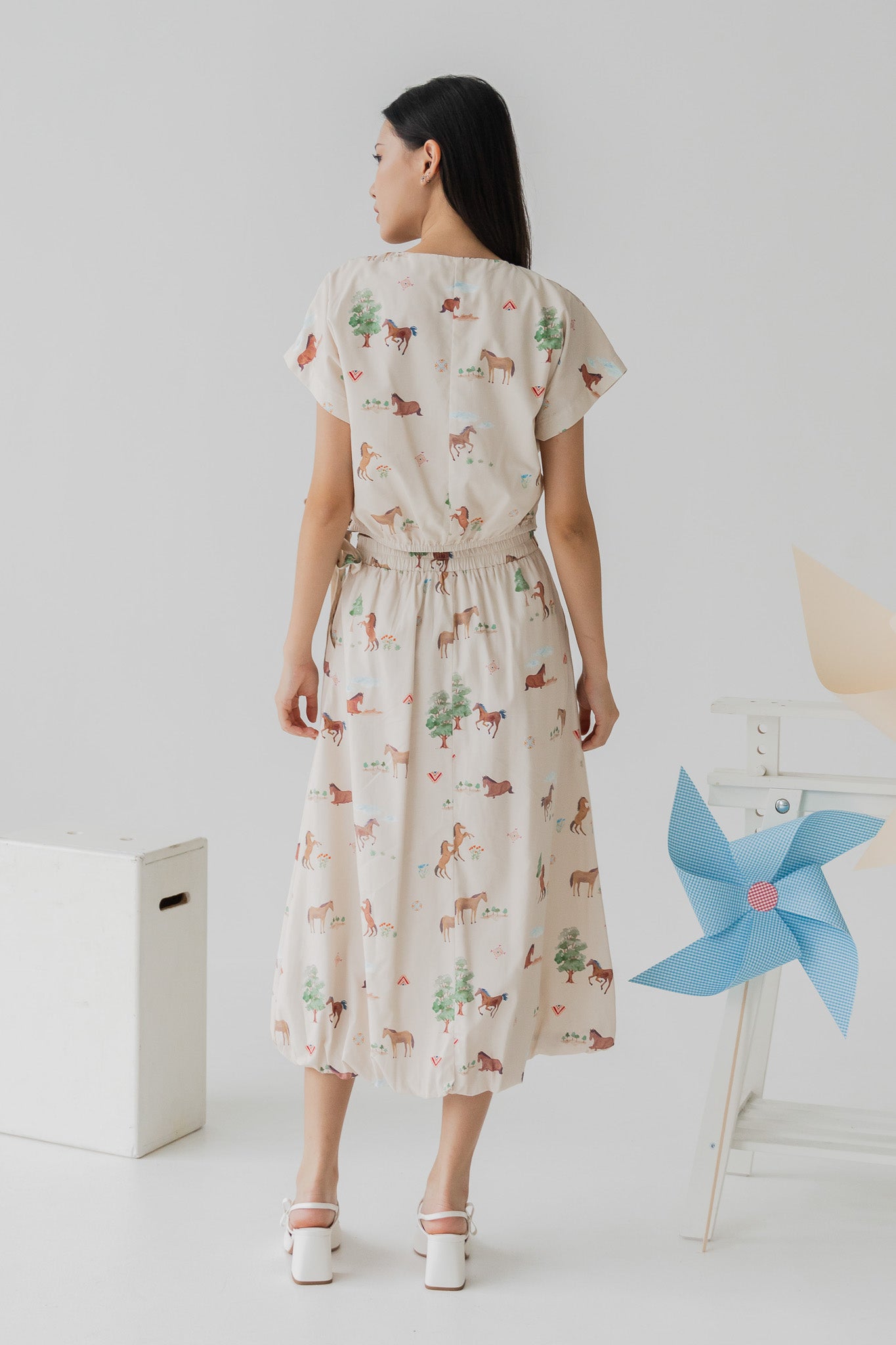 Fields of Gold Cloud Skirt in Harvest