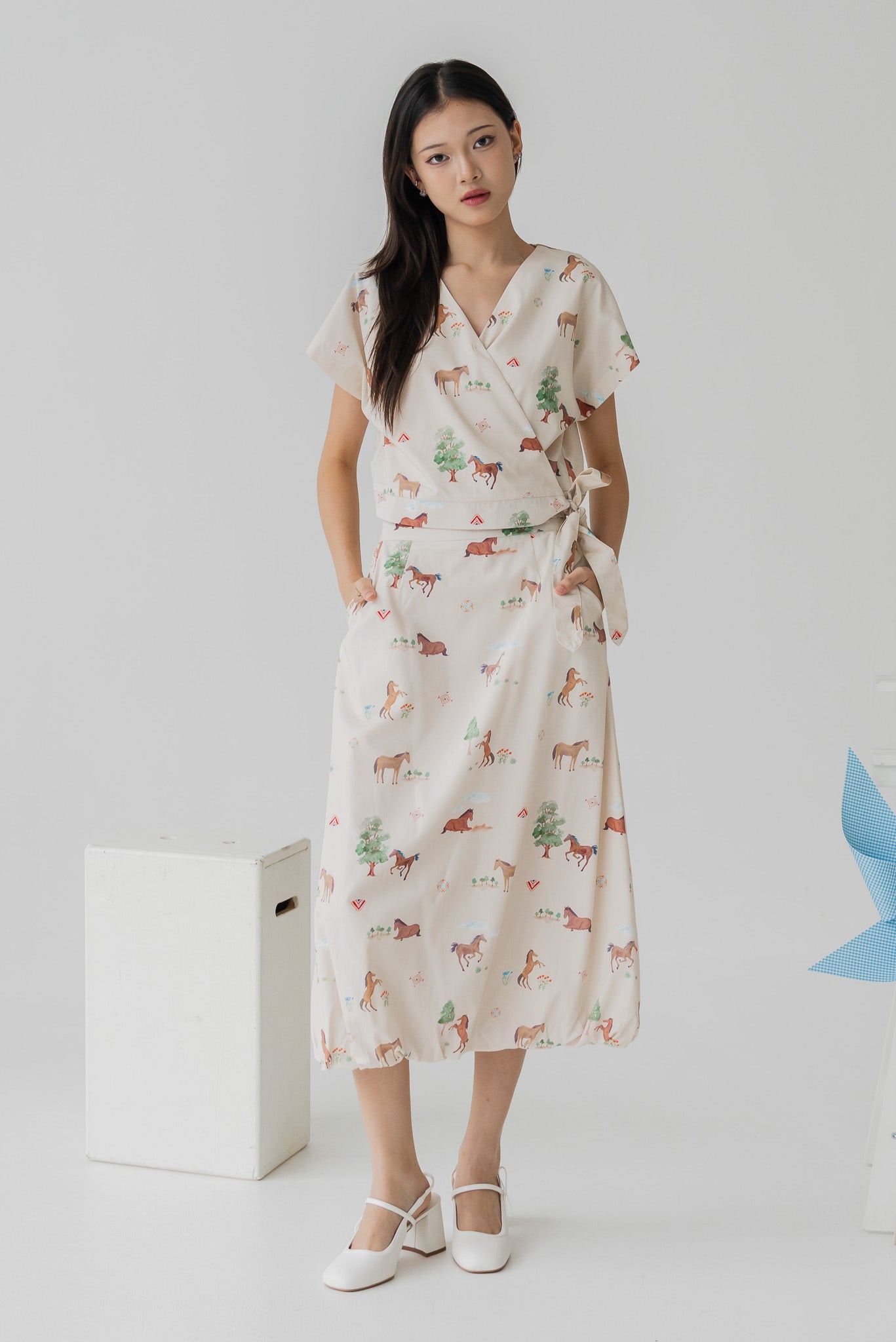 Fields of Gold Cloud Skirt in Harvest