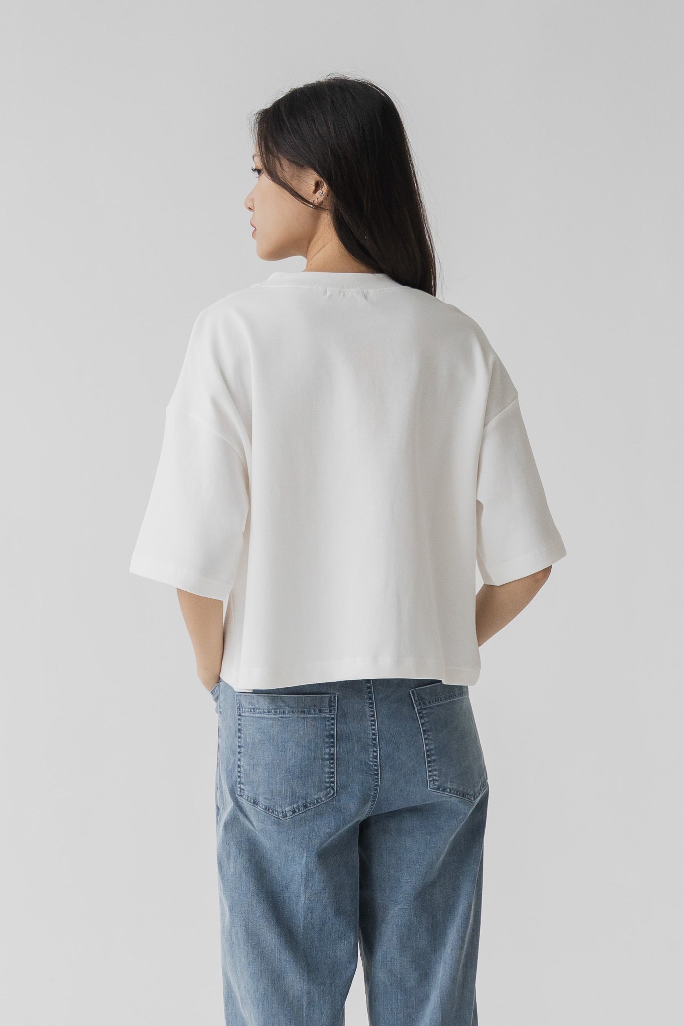 Comfy Oversized Tee in White