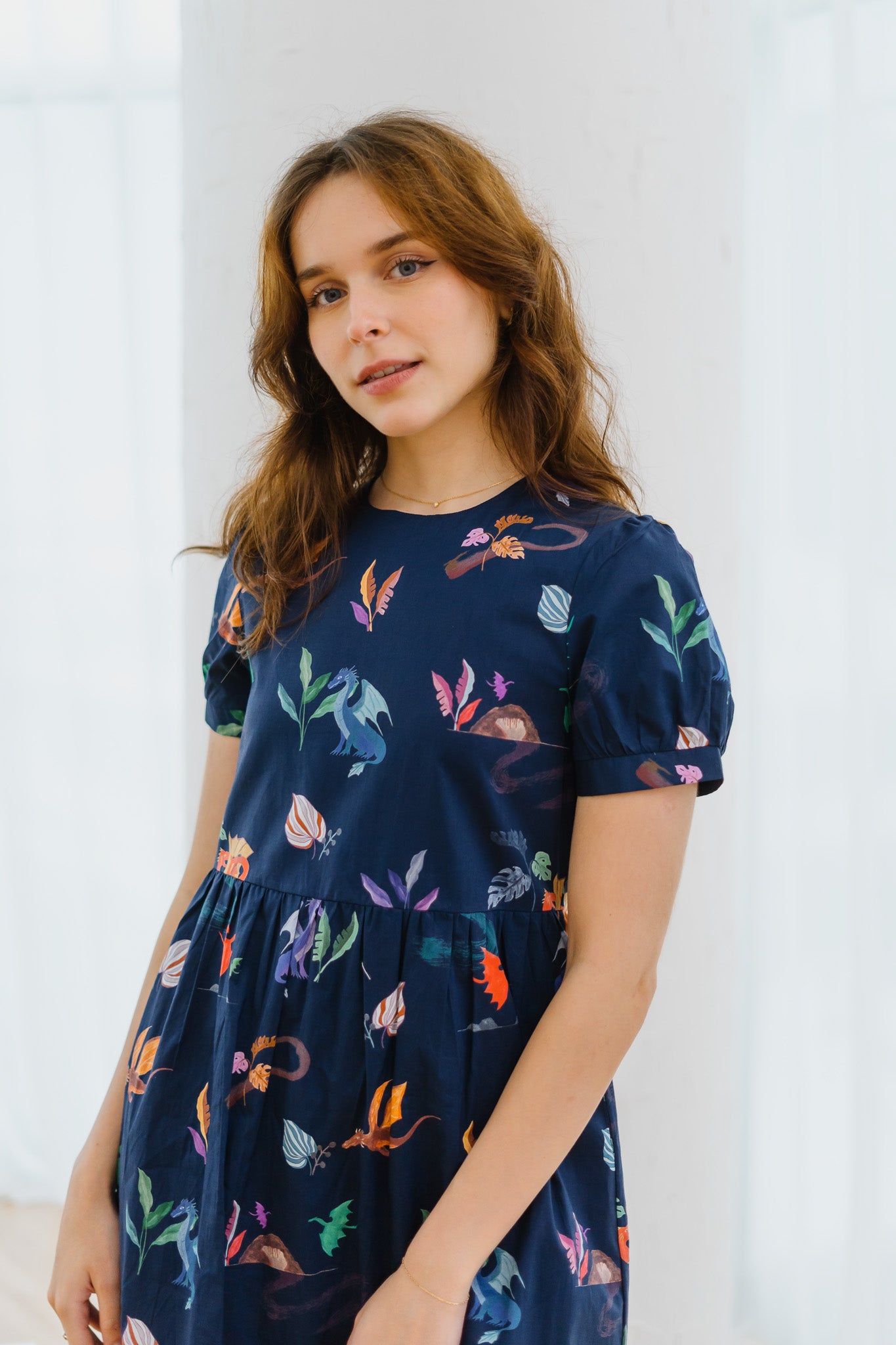 Legend Has It Sleeved Babydoll Dress in Heaven