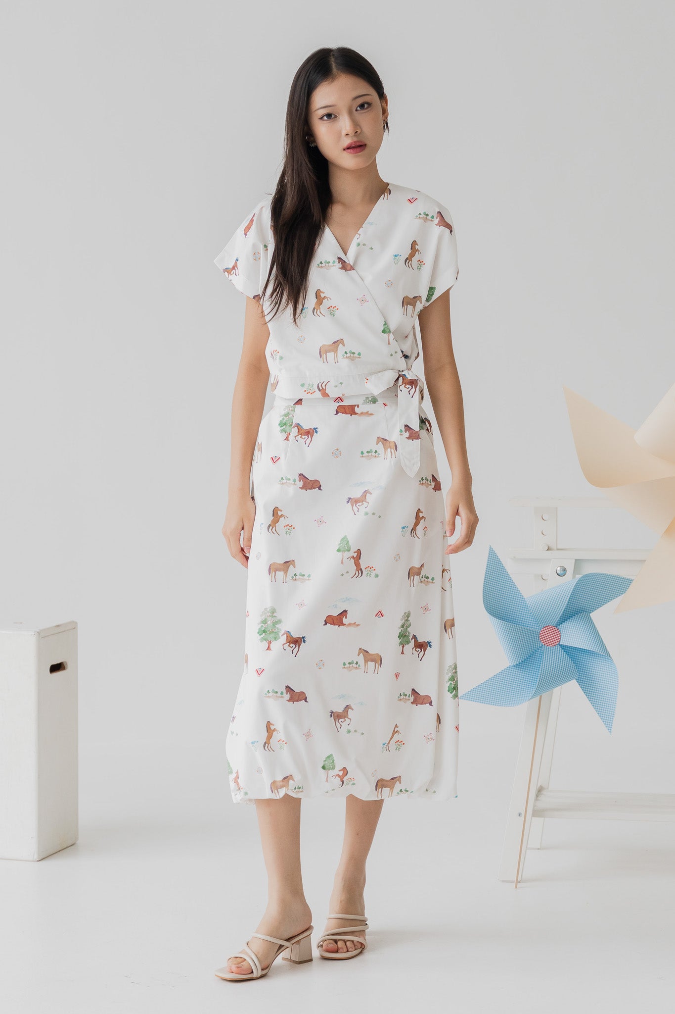 Fields of Gold Cloud Skirt in Bloom
