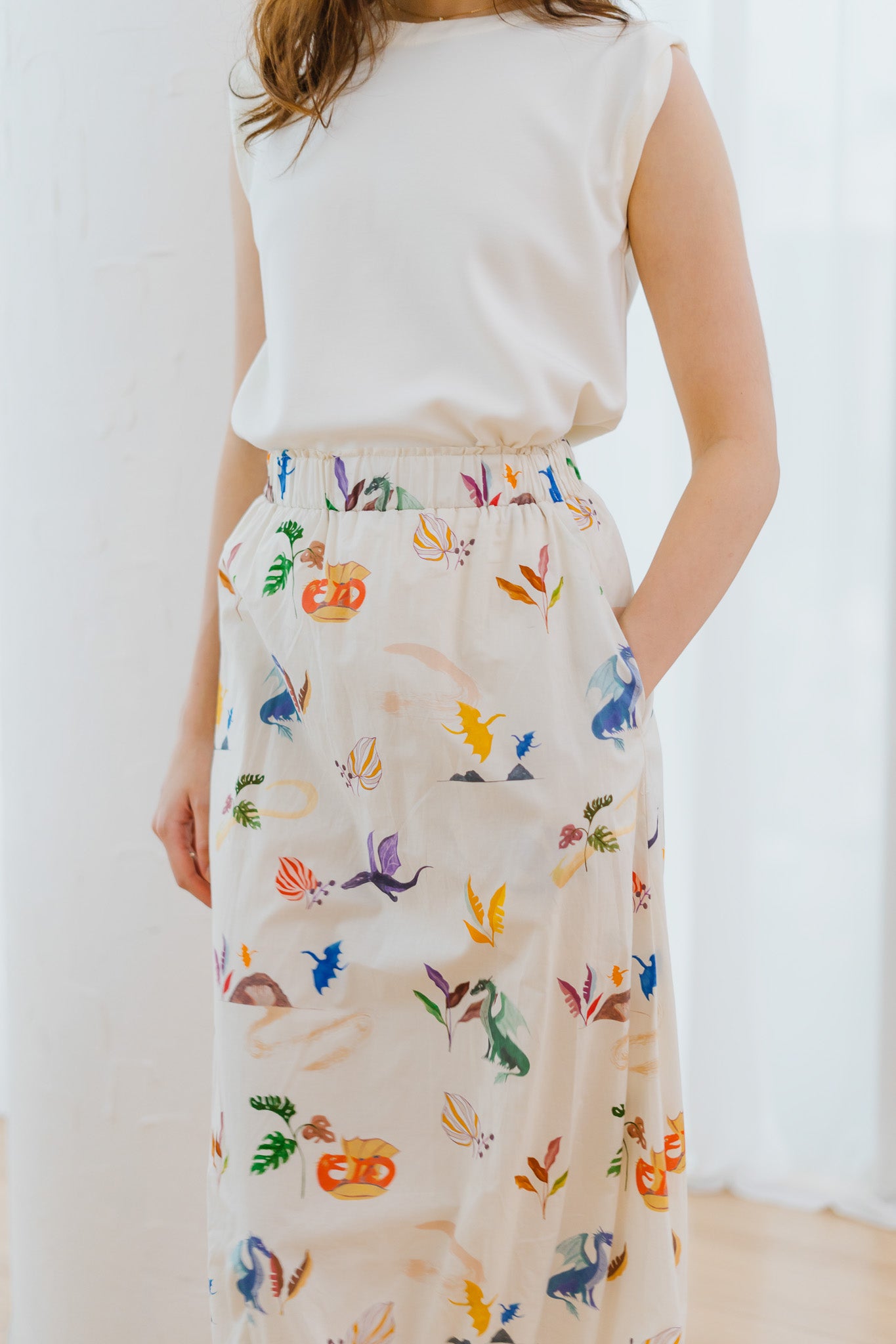 Legend Has It Bubble Hem Skirt in Earth