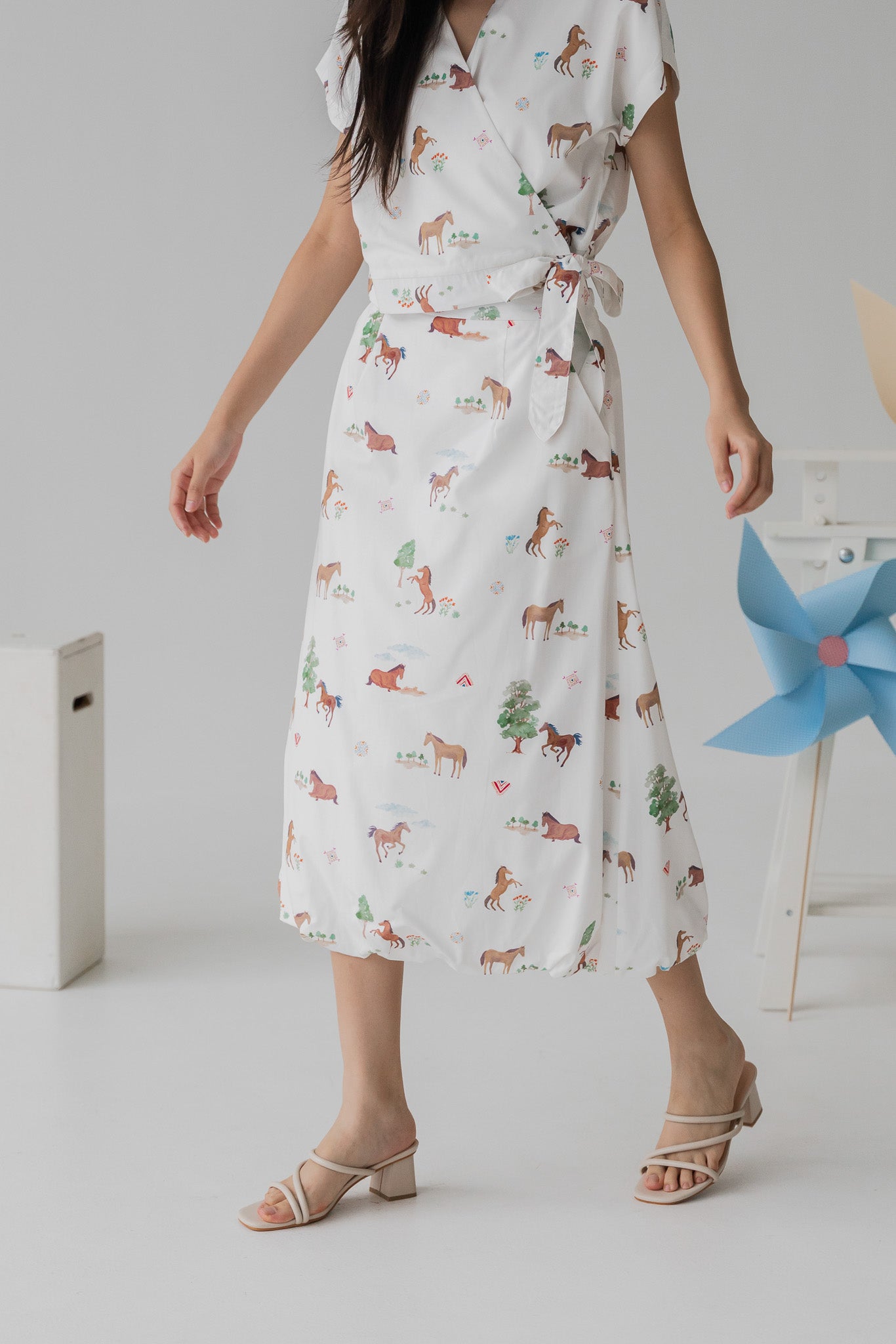 Fields of Gold Cloud Skirt in Bloom