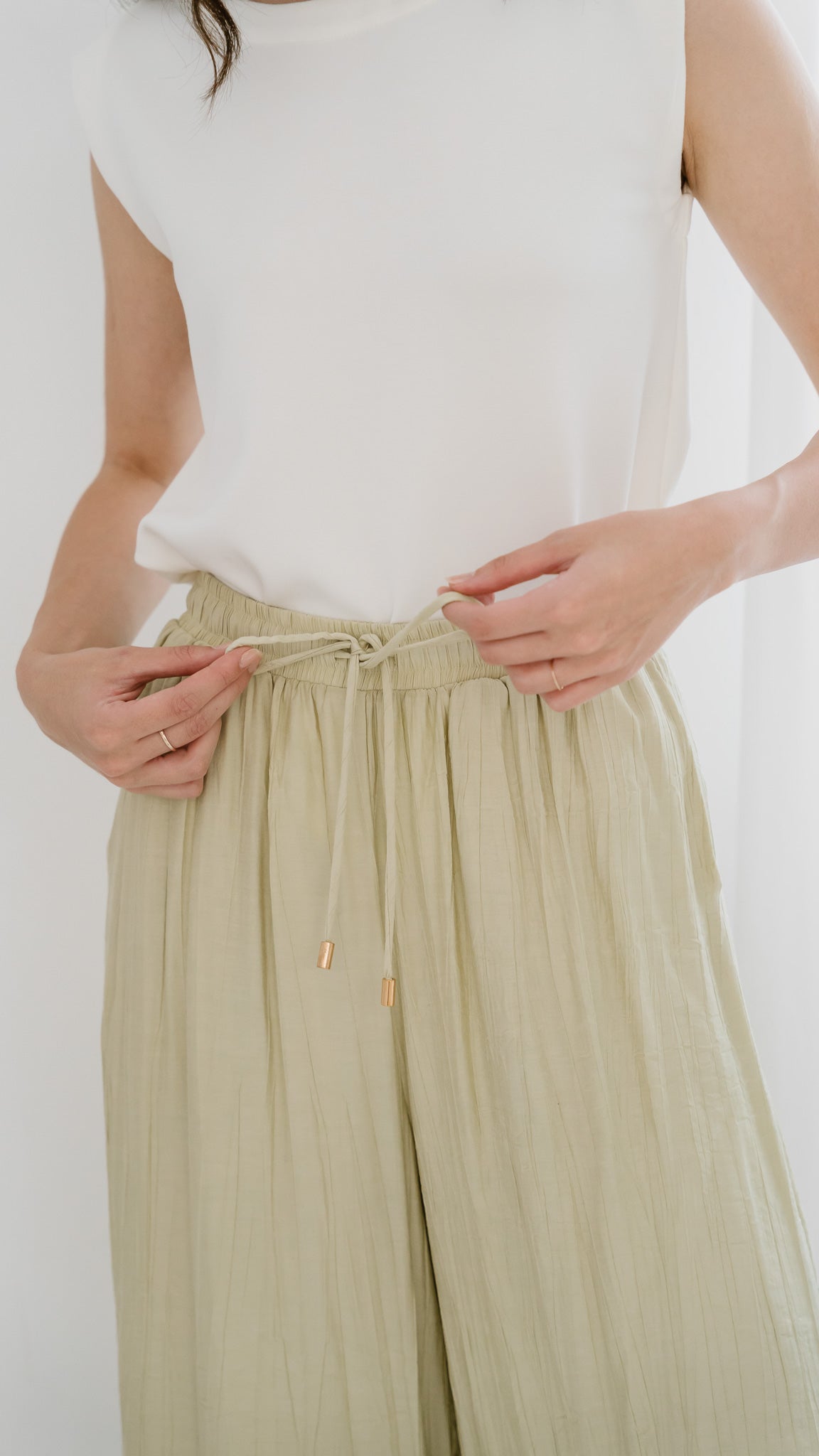 Chill Out Relaxed Fit Pants in Sage