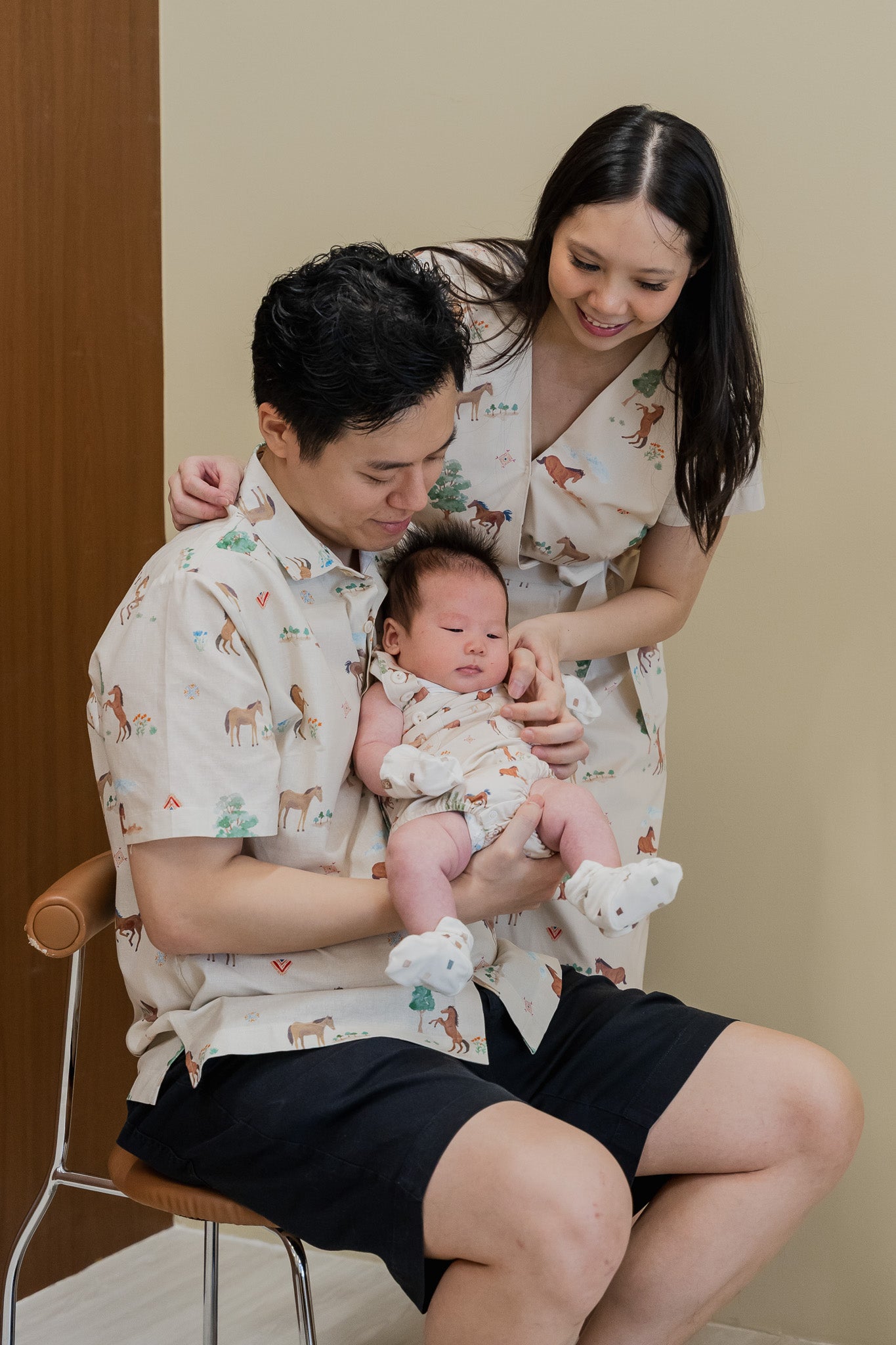 Fields of Gold Baby Romper in Harvest
