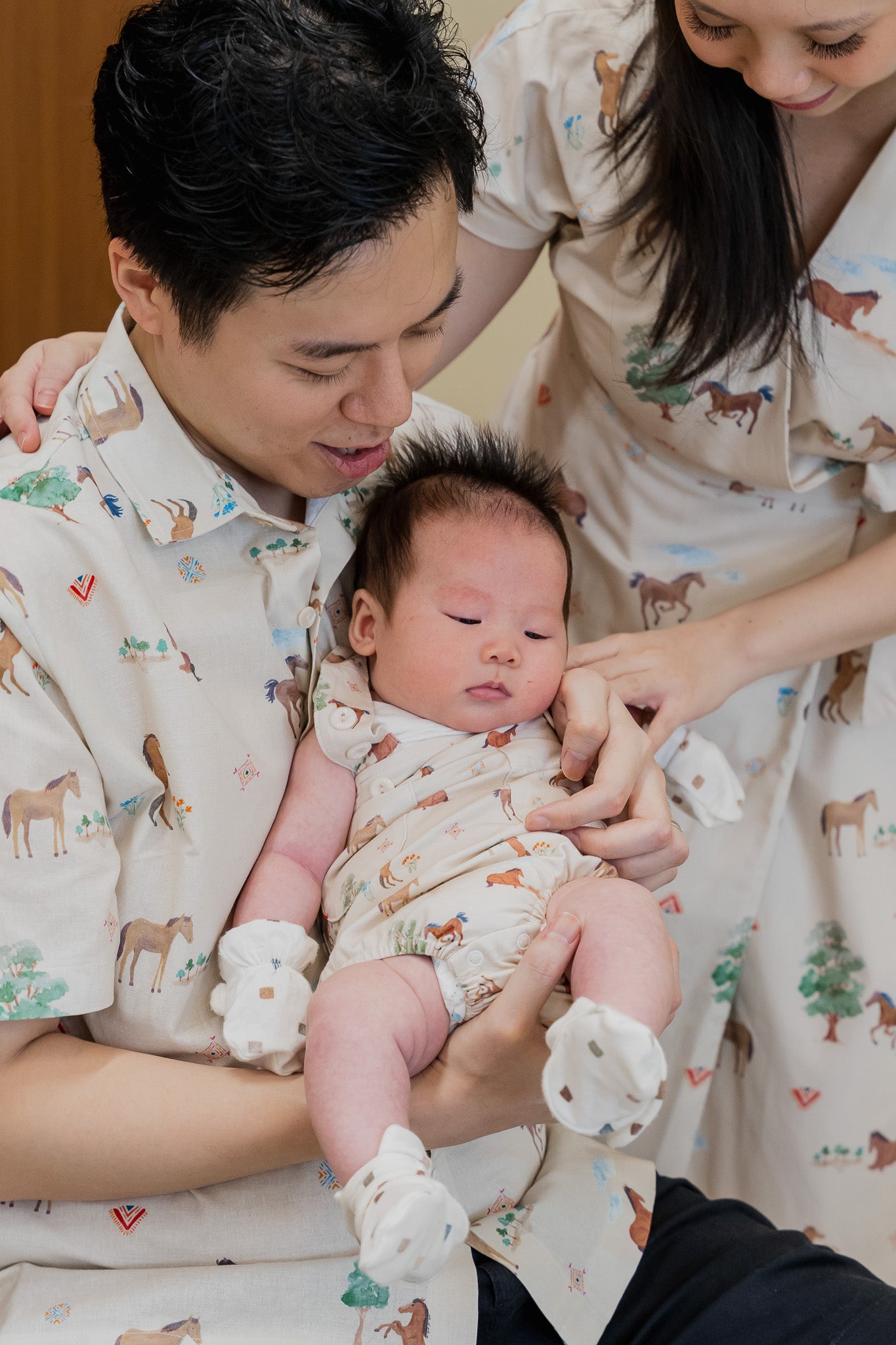 Fields of Gold Baby Romper in Harvest