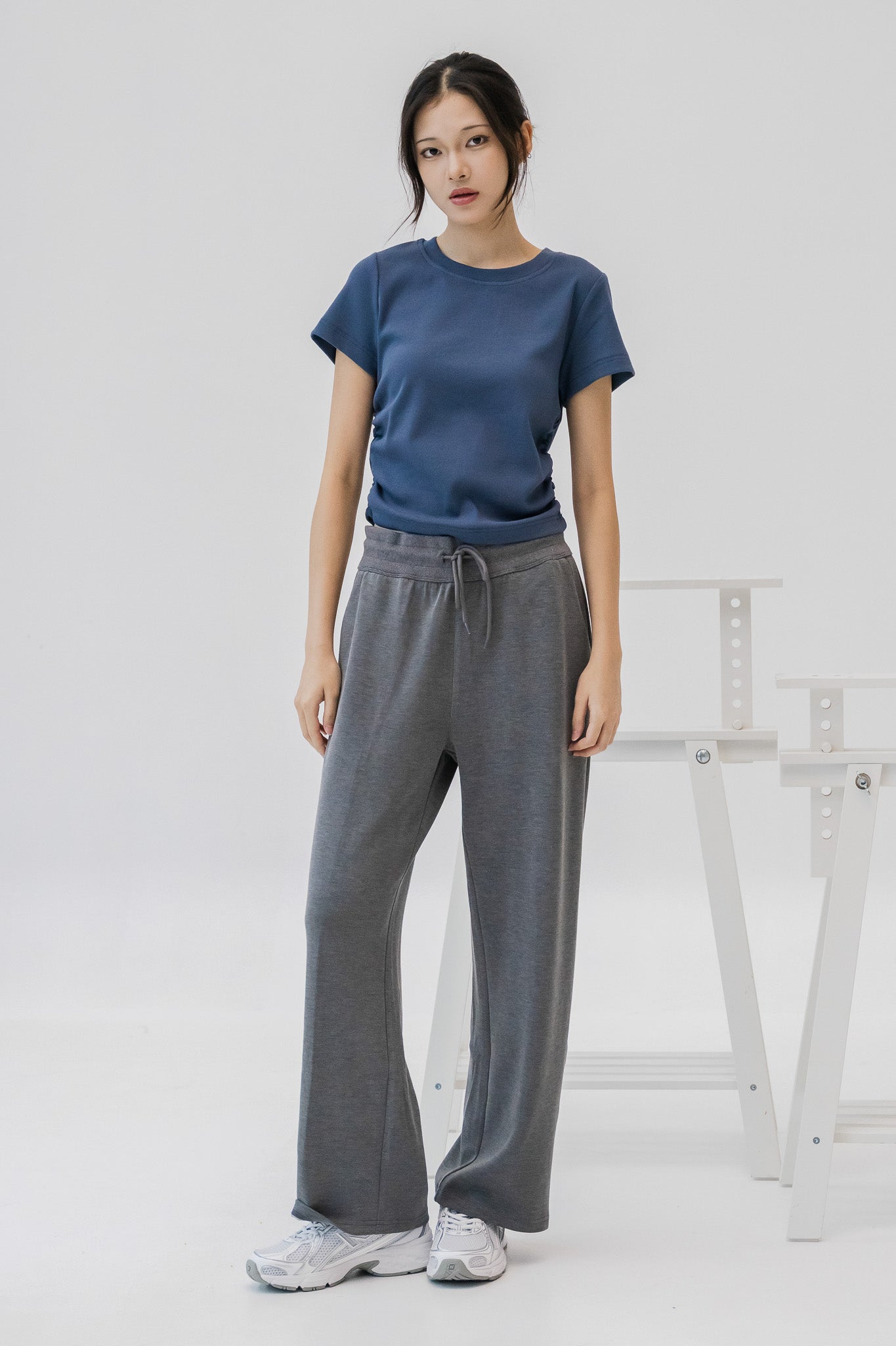 Super Comfortable Wide Legged Pants in Gray