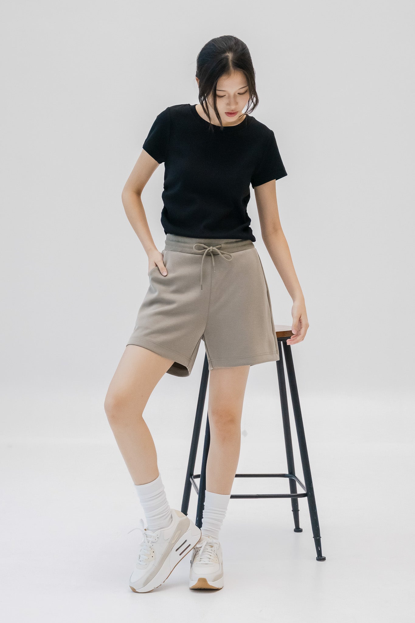 Super Comfortable Shorts in Army Green