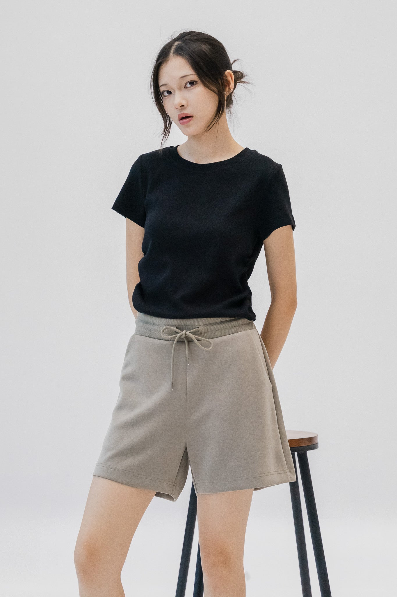 Super Comfortable Shorts in Army Green